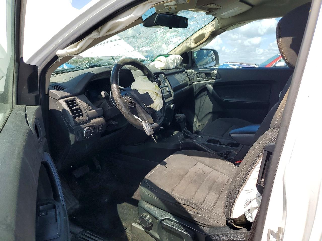 2019 Ford Ranger Xl White vin: 1FTER1EH2KLA97008