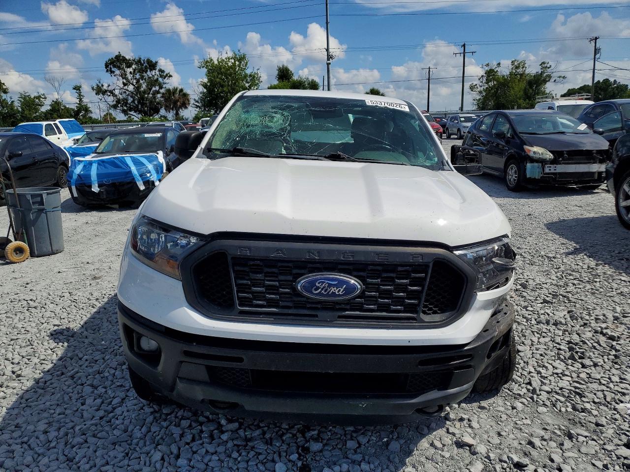 2019 Ford Ranger Xl White vin: 1FTER1EH2KLA97008