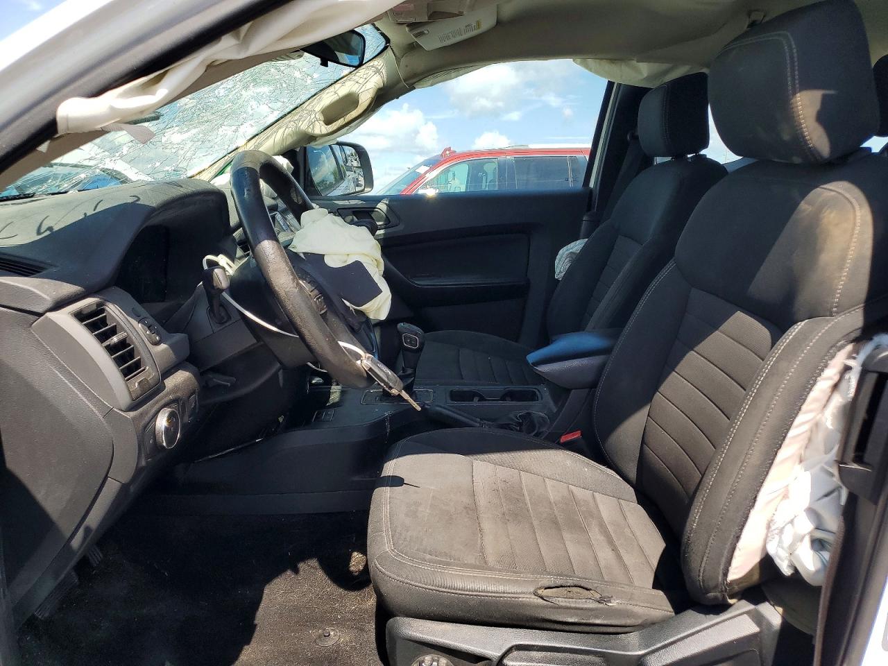 2019 Ford Ranger Xl White vin: 1FTER1EH2KLA97008
