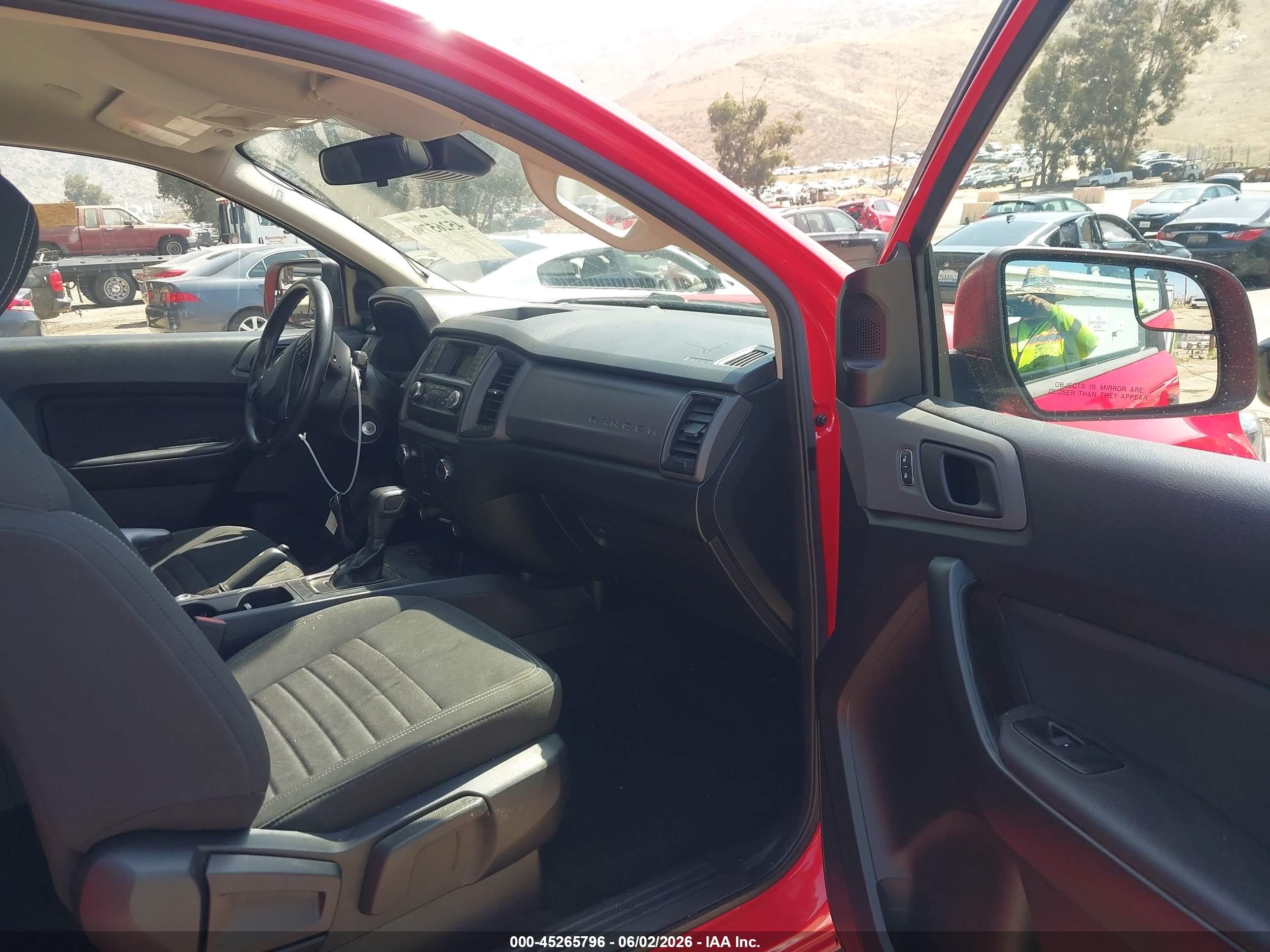 2020 Ford Ranger Xl Red vin: 1FTER1EH2LLA78752