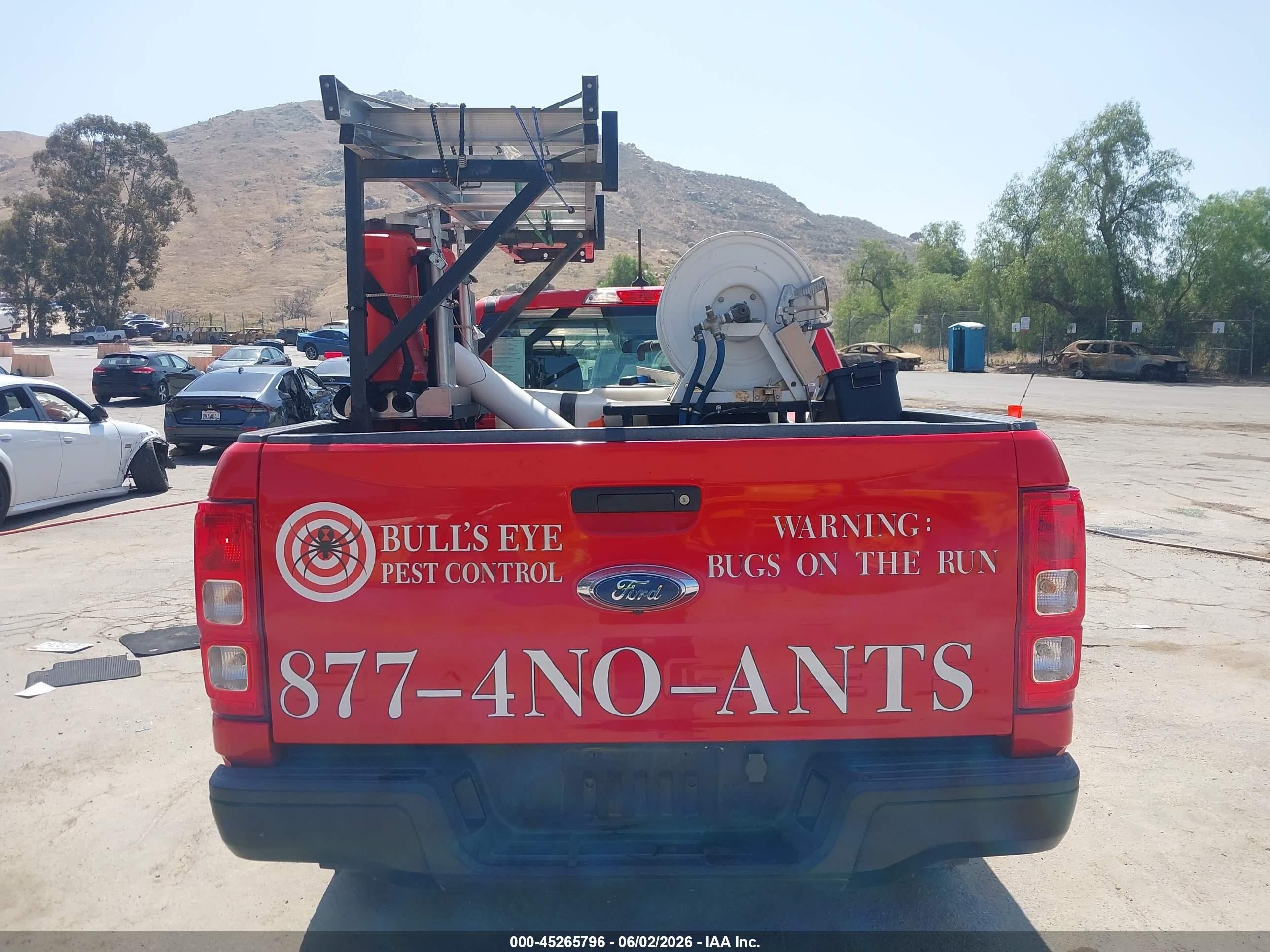 2020 Ford Ranger Xl Red vin: 1FTER1EH2LLA78752