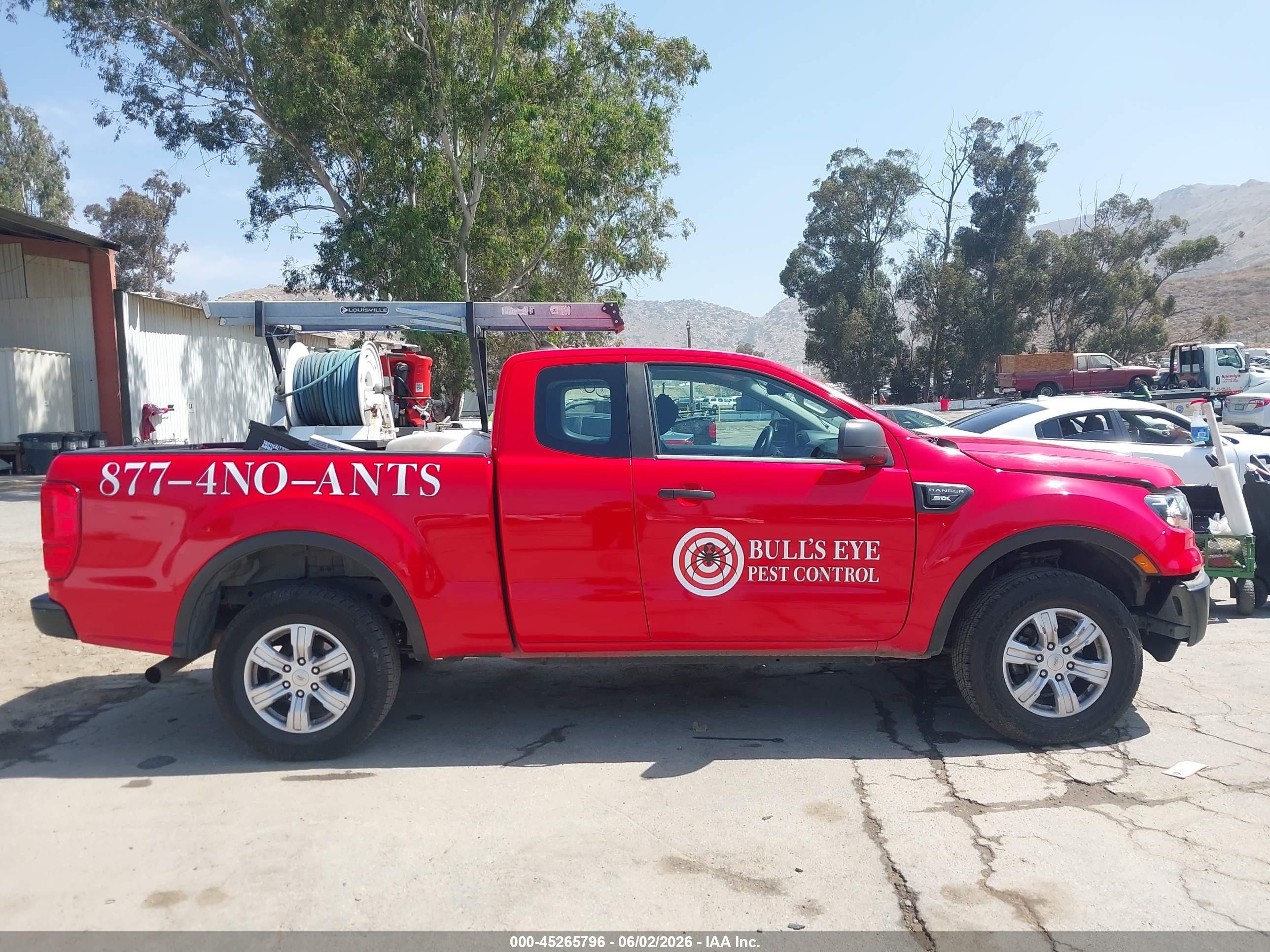 2020 Ford Ranger Xl Red vin: 1FTER1EH2LLA78752