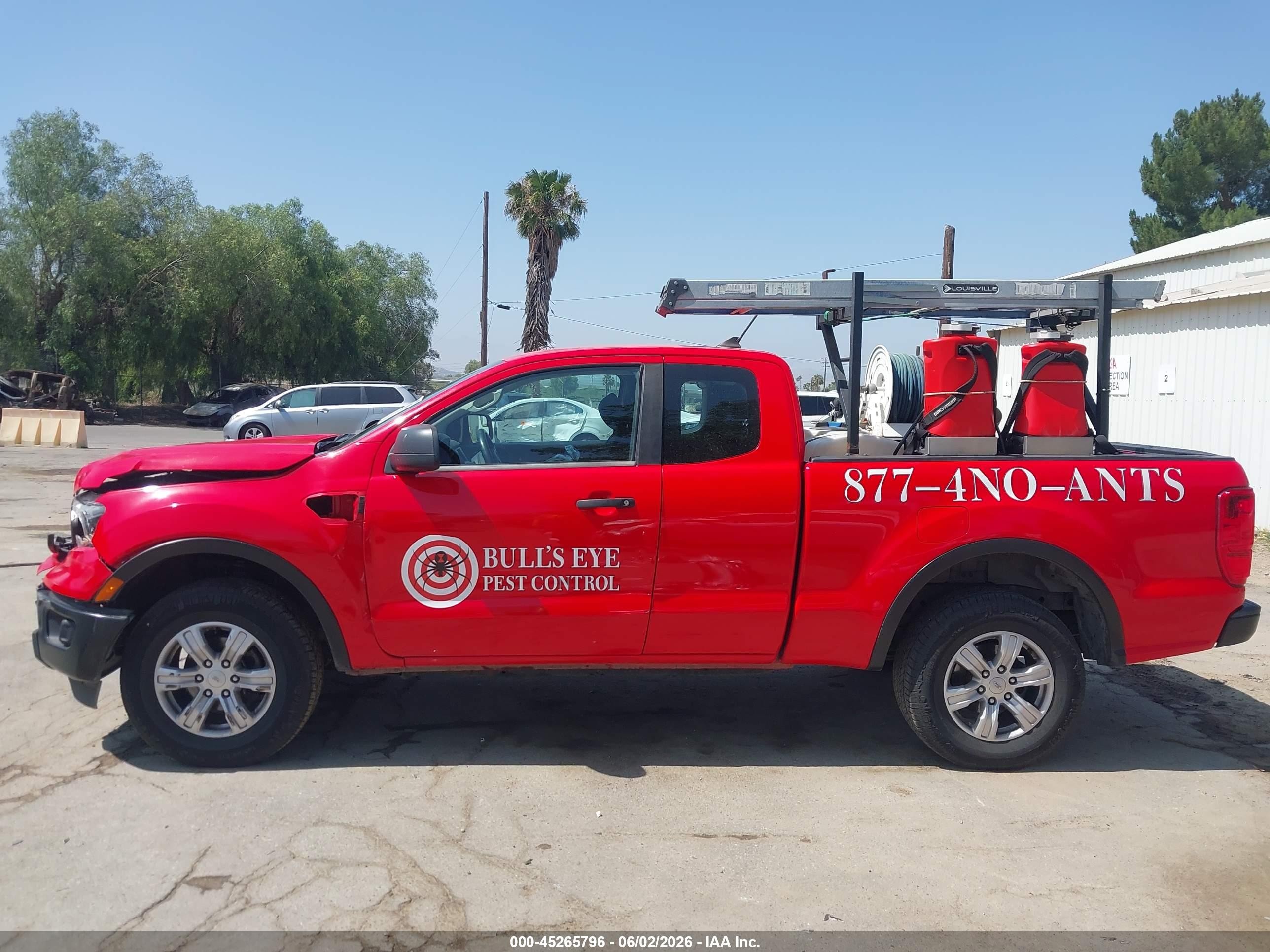 2020 Ford Ranger Xl Red vin: 1FTER1EH2LLA78752