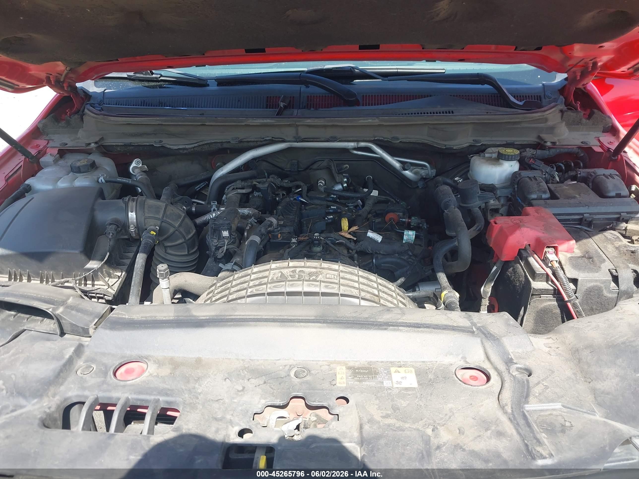 2020 Ford Ranger Xl Red vin: 1FTER1EH2LLA78752