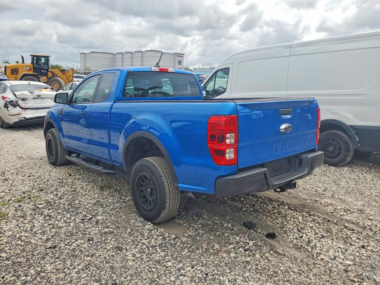 2022 Ford Ranger Xl Blue vin: 1FTER1EH6NLD25855