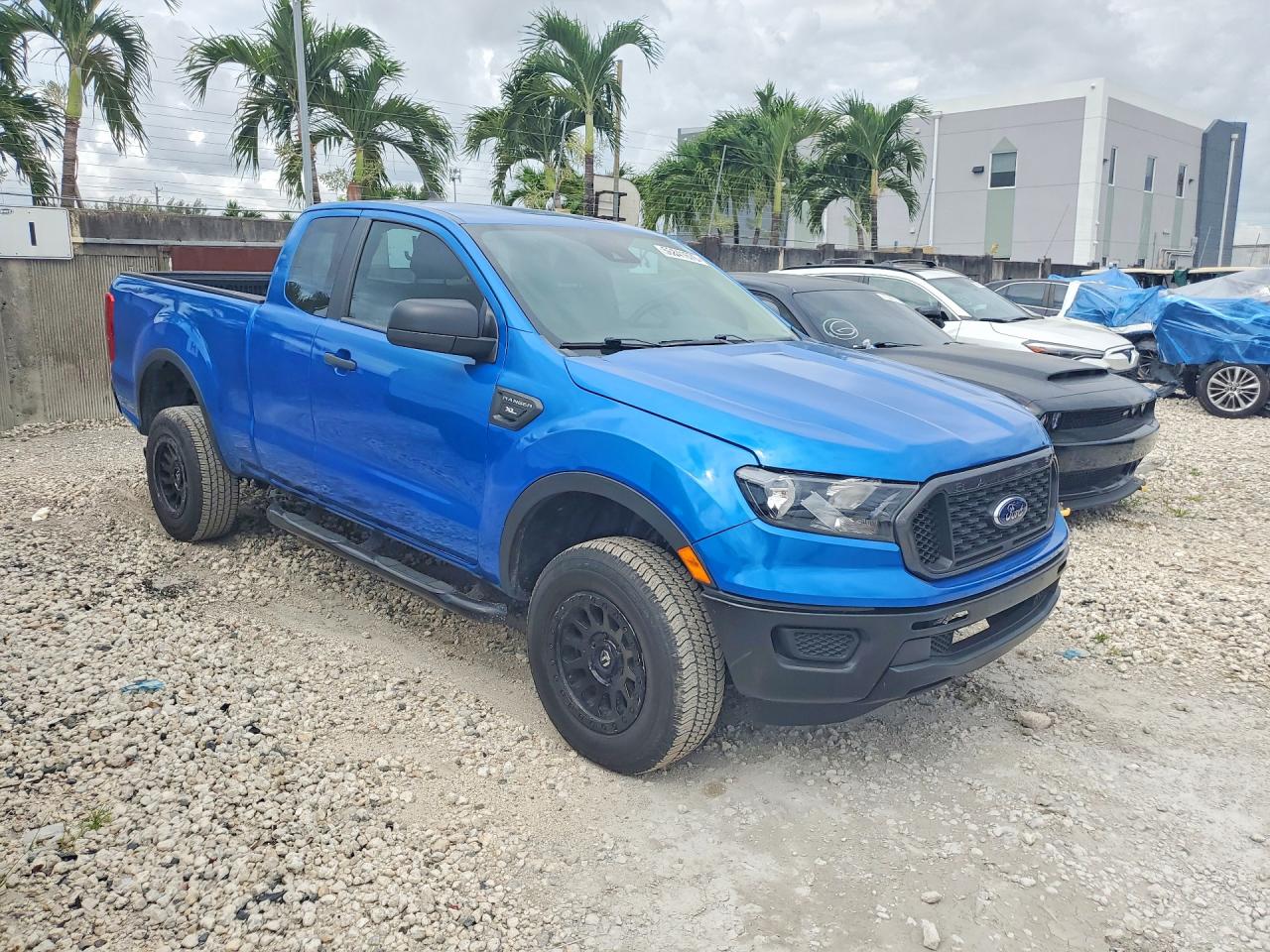 2022 Ford Ranger Xl Blue vin: 1FTER1EH6NLD25855
