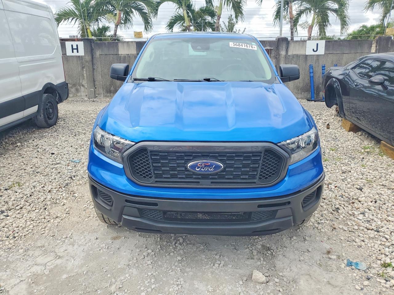 2022 Ford Ranger Xl Blue vin: 1FTER1EH6NLD25855