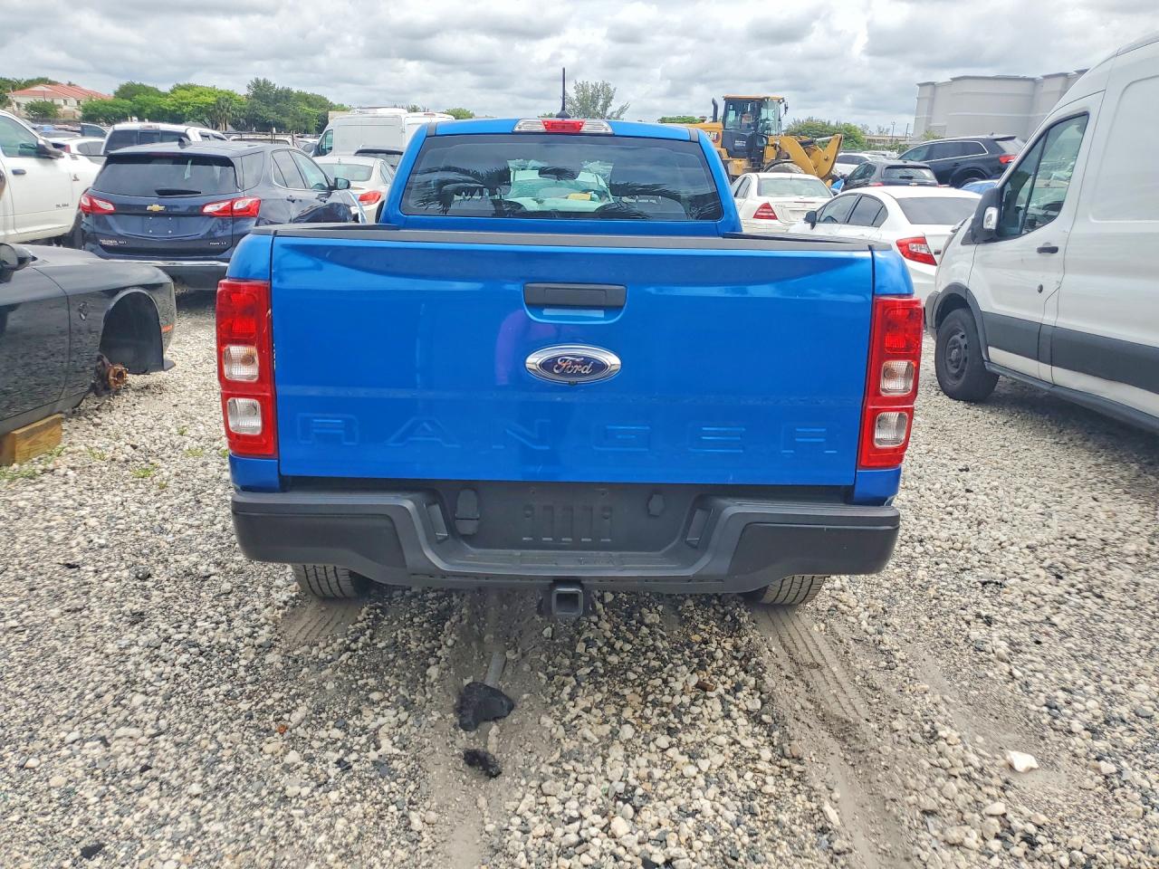 2022 Ford Ranger Xl Blue vin: 1FTER1EH6NLD25855