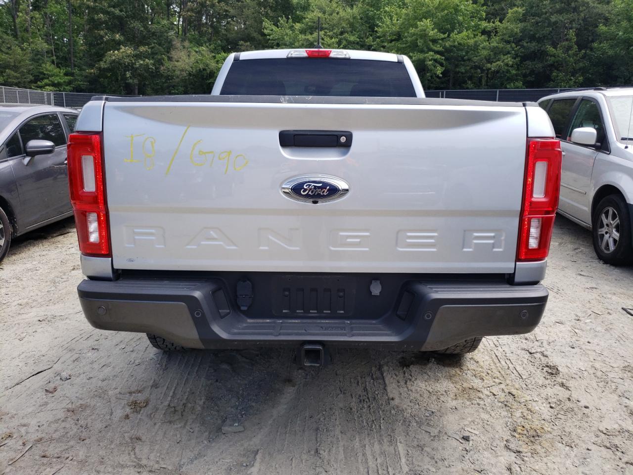 2020 Ford Ranger Xl Silver vin: 1FTER1EH7LLA71084
