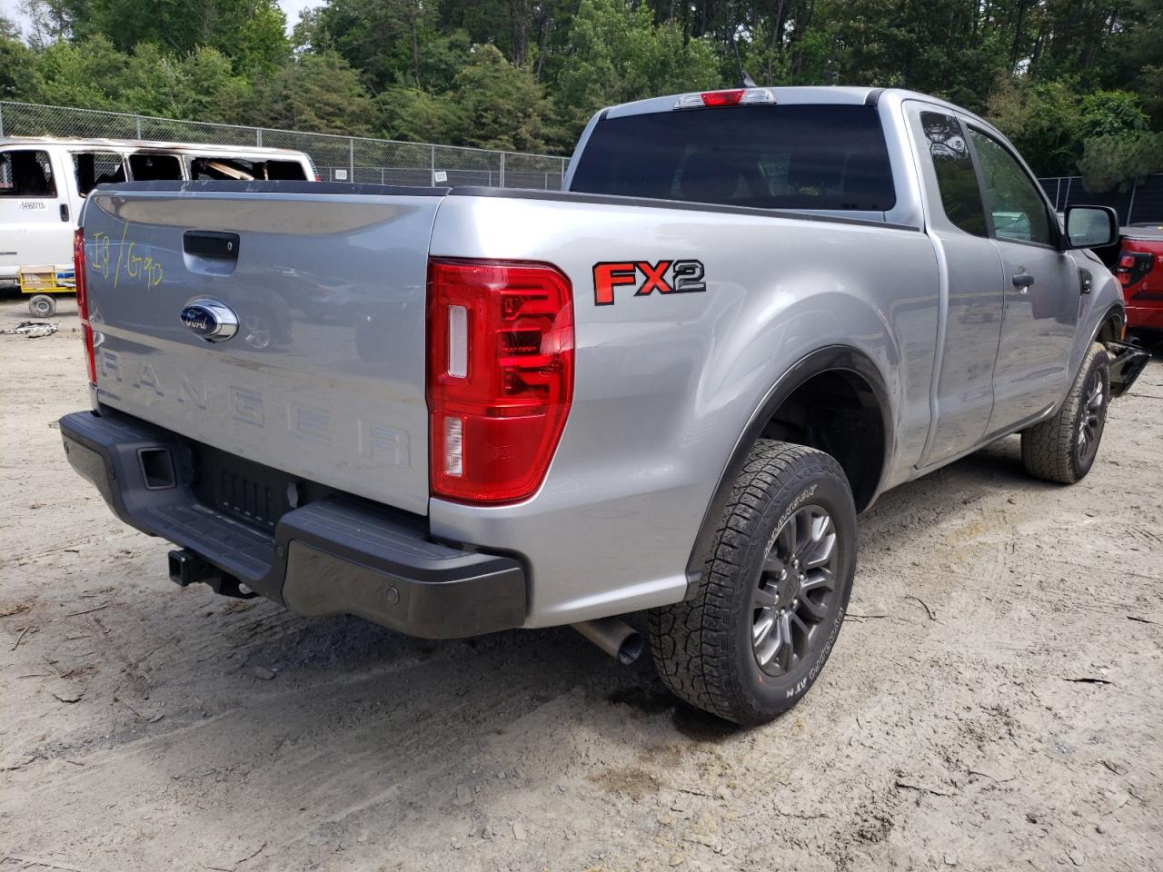 2020 Ford Ranger Xl Silver vin: 1FTER1EH7LLA71084