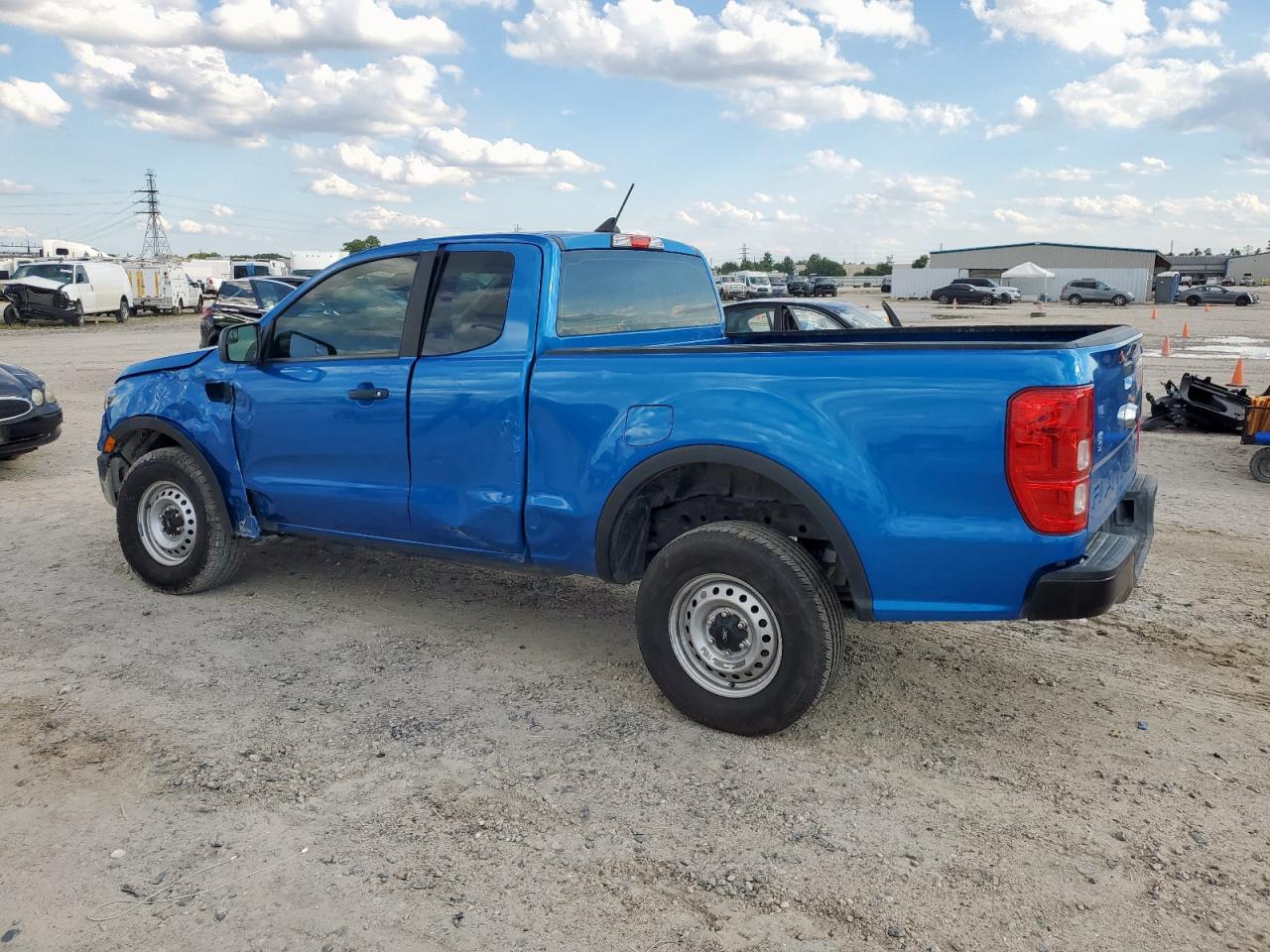 2023 Ford Ranger Xl Blue vin: 1FTER1EH8PLE06889