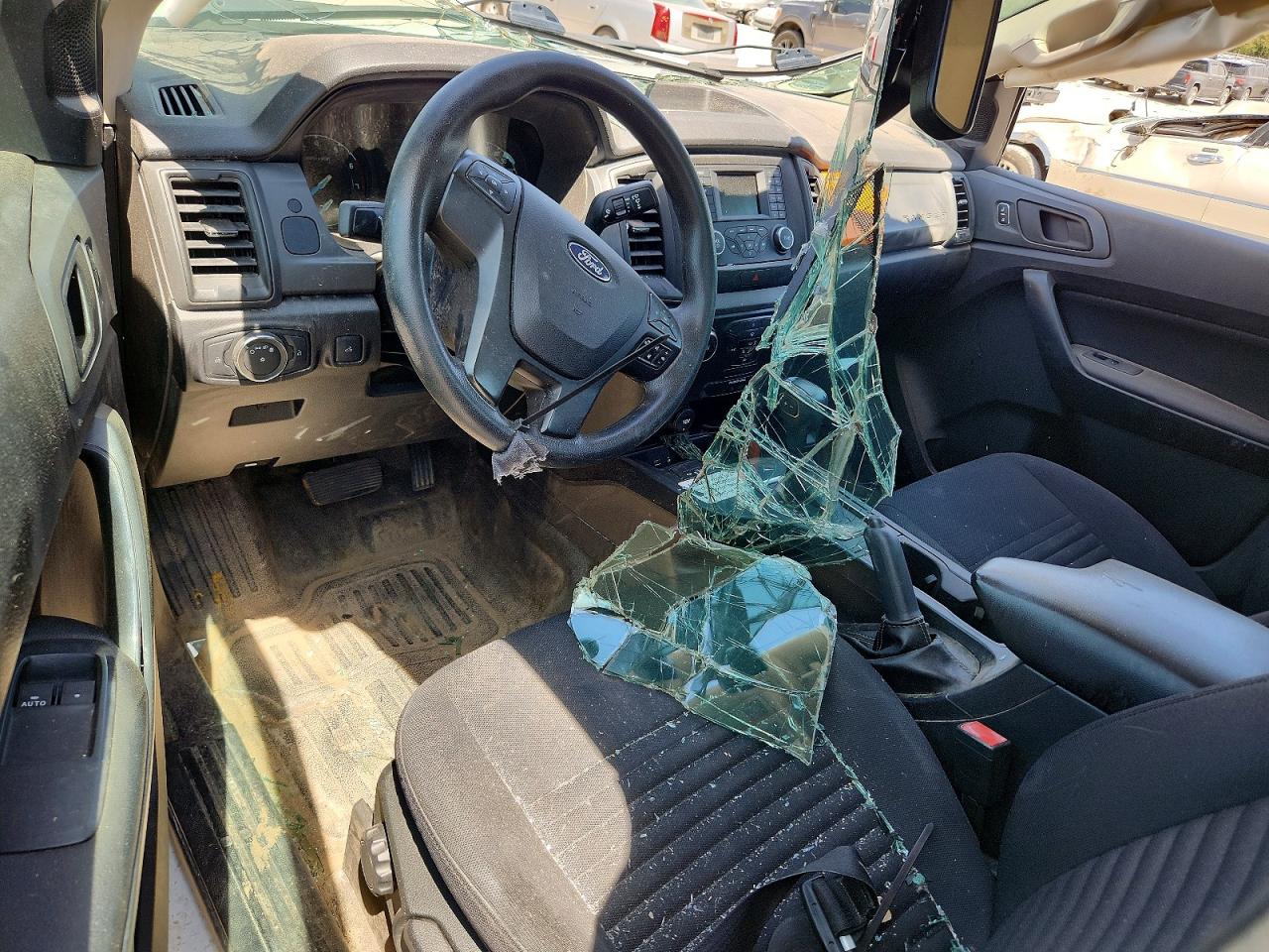 2022 Ford Ranger Xl White vin: 1FTER1EHXNLD24529