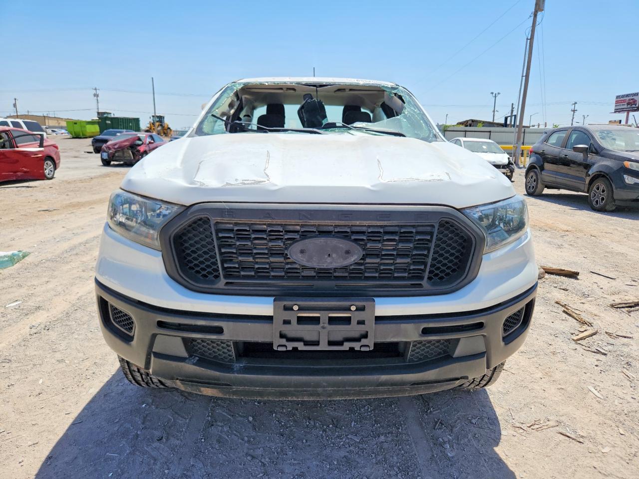 2022 Ford Ranger Xl White vin: 1FTER1EHXNLD24529