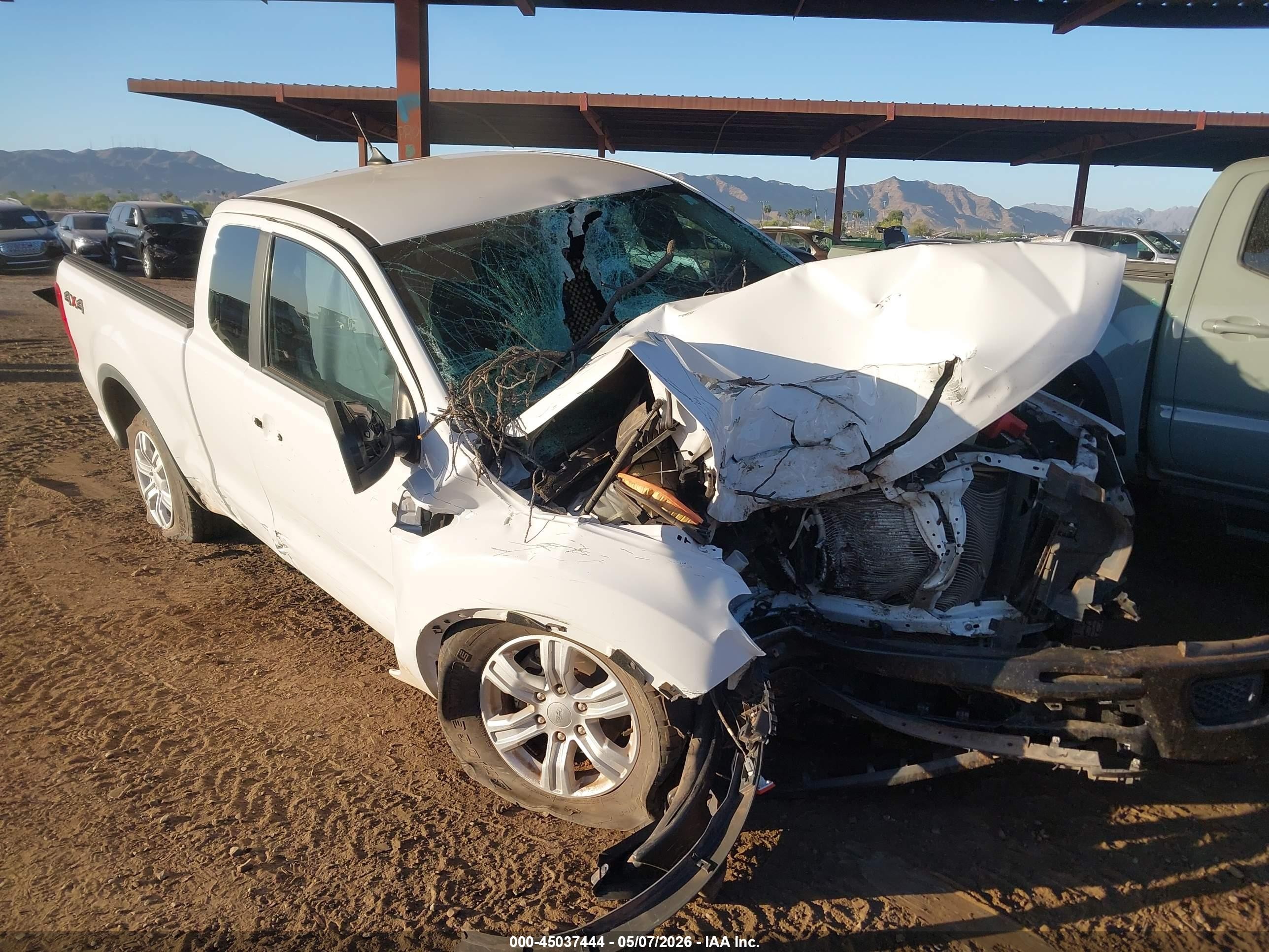 2021 Ford Ranger Xl White vin: 1FTER1FH0MLD52708