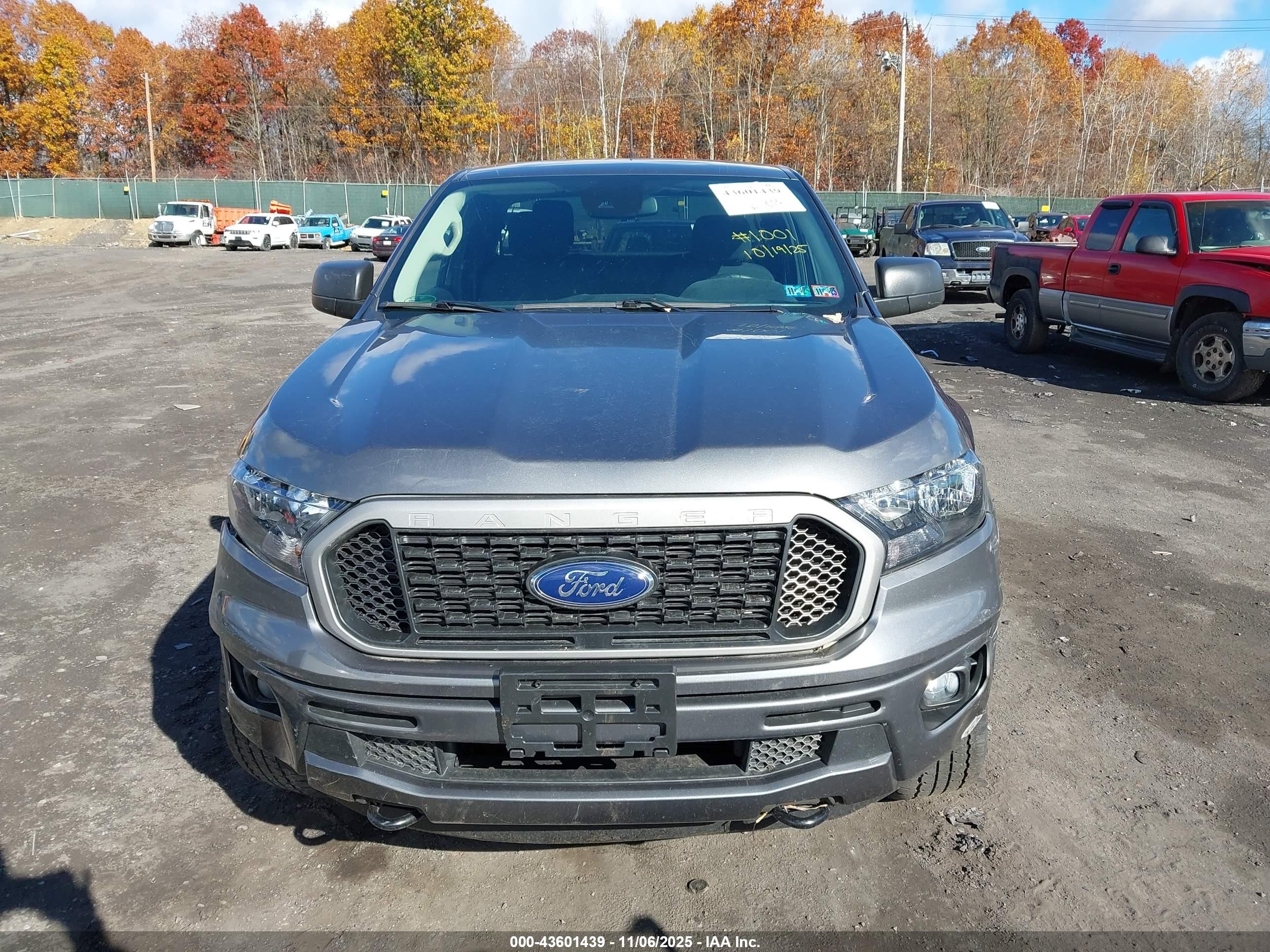 2021 Ford Ranger Xlt Gray vin: 1FTER1FH2MLD24988