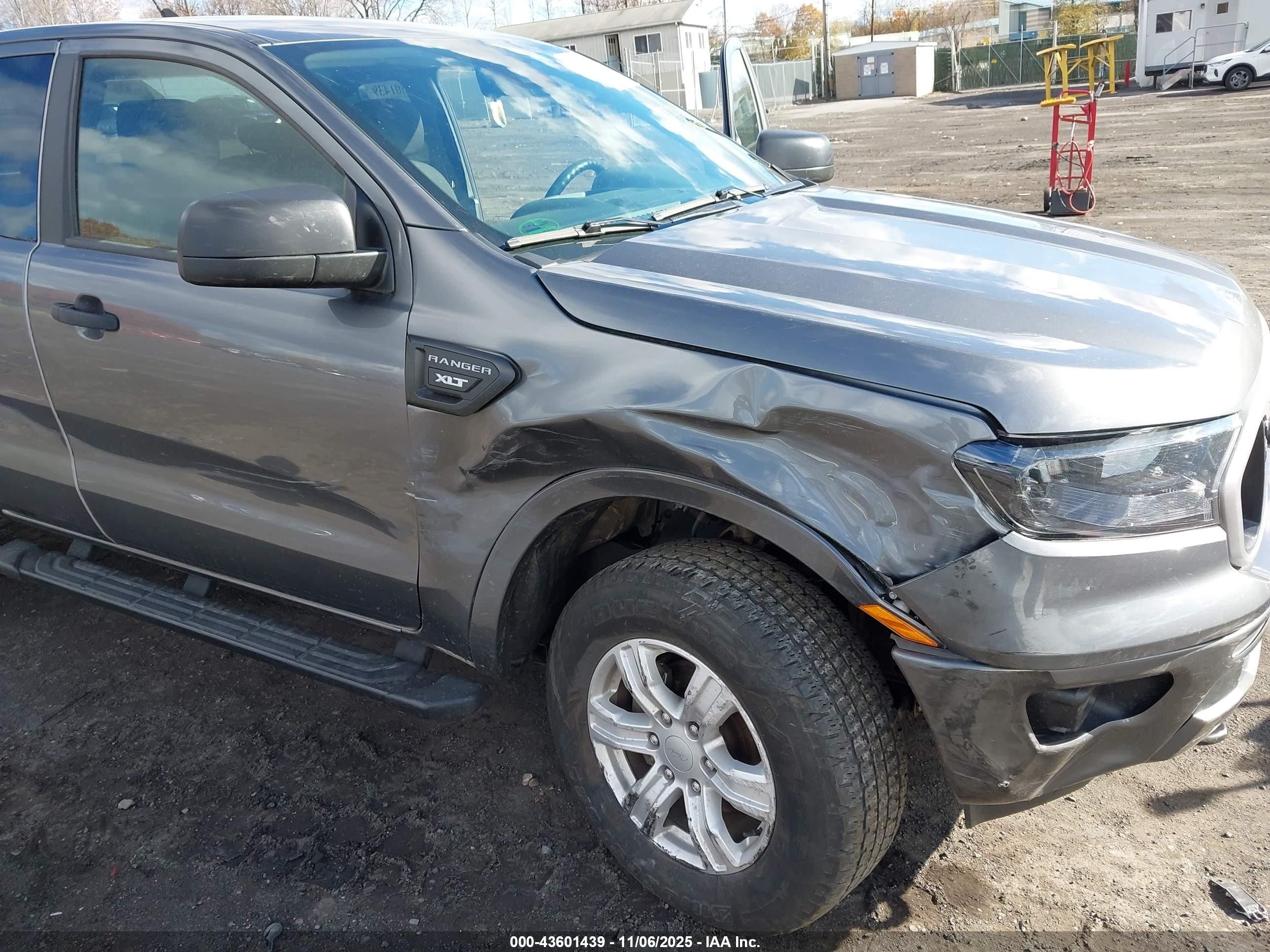 2021 Ford Ranger Xlt Gray vin: 1FTER1FH2MLD24988