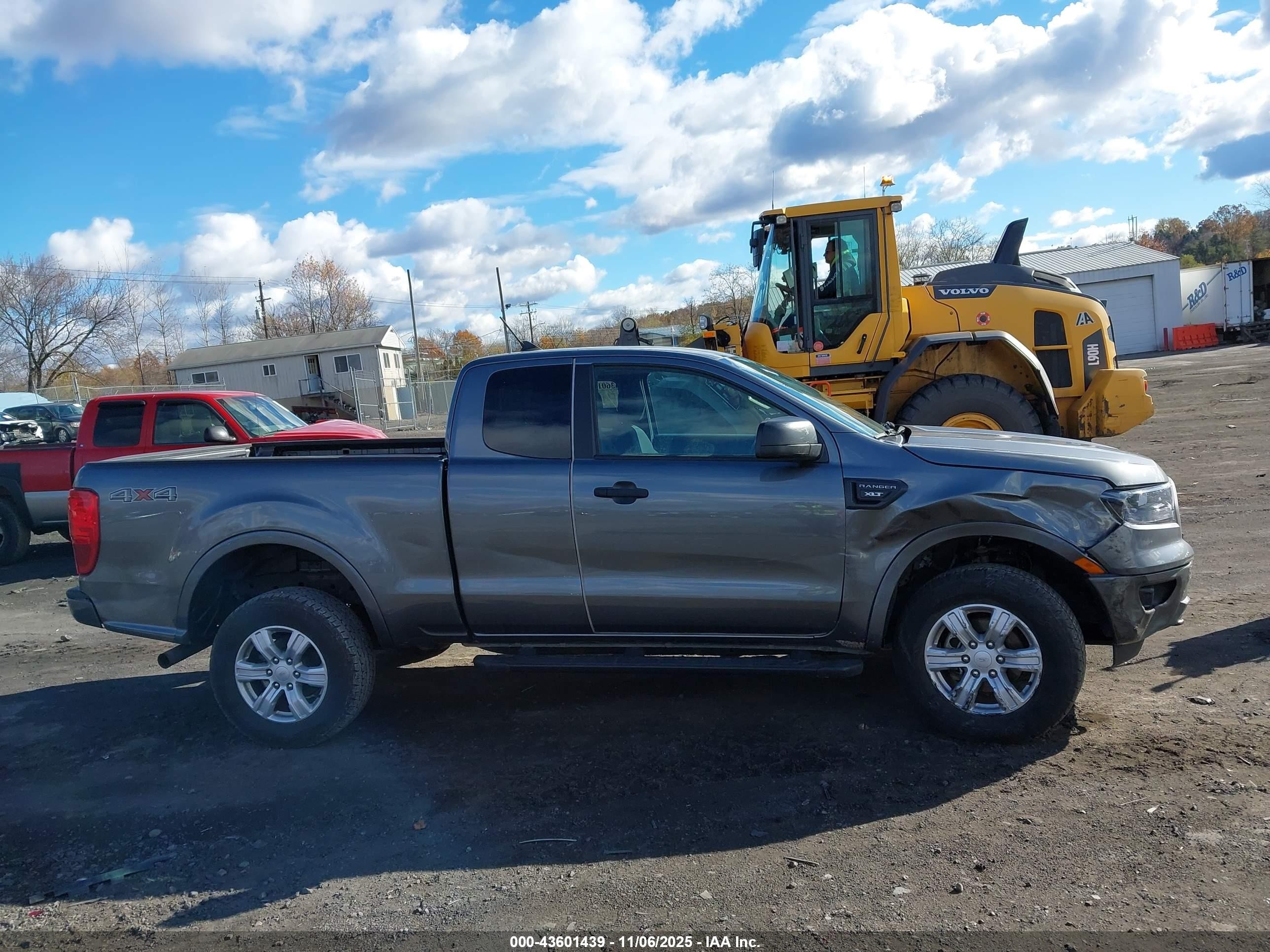 2021 Ford Ranger Xlt Gray vin: 1FTER1FH2MLD24988