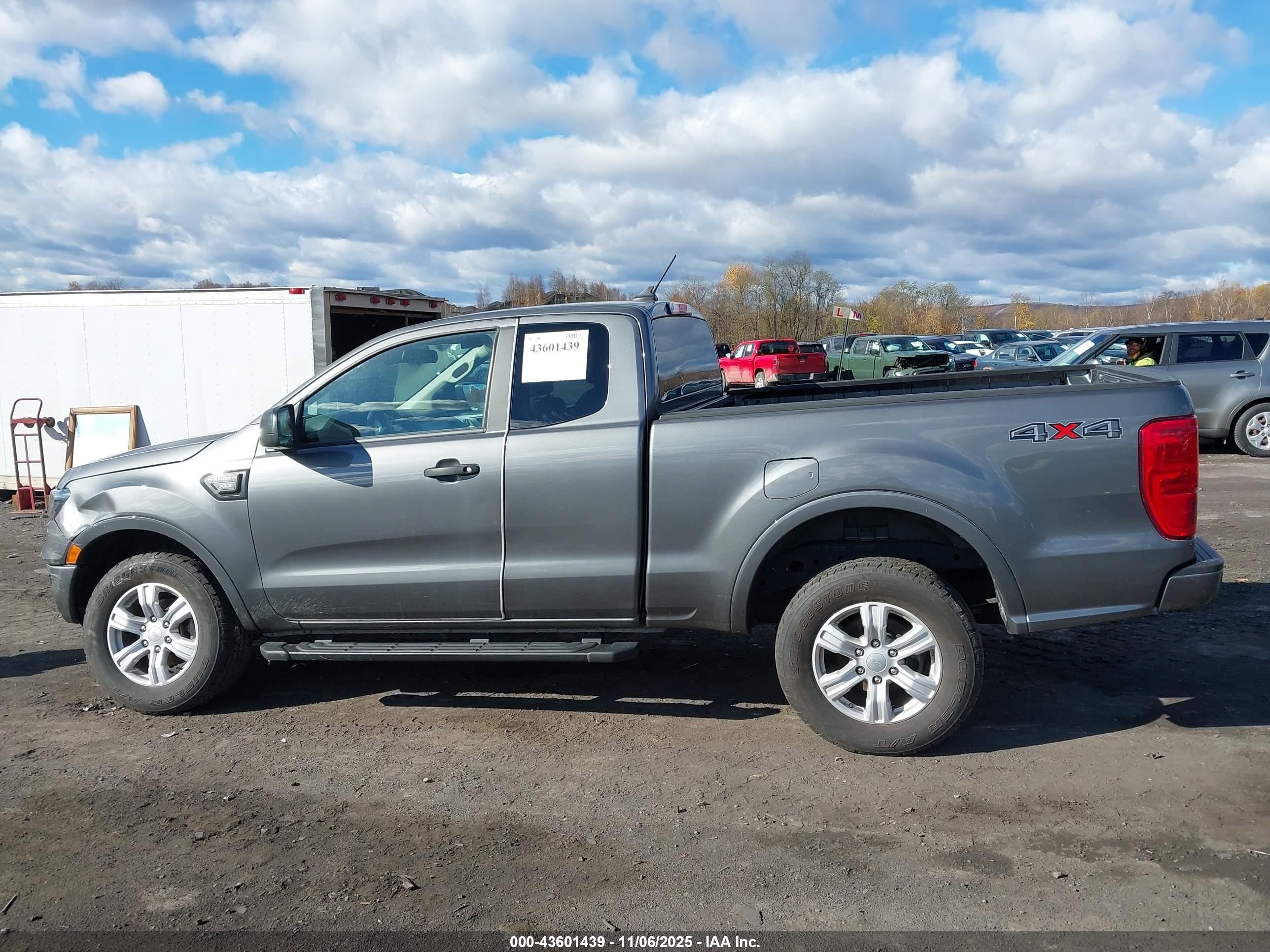 2021 Ford Ranger Xlt Gray vin: 1FTER1FH2MLD24988