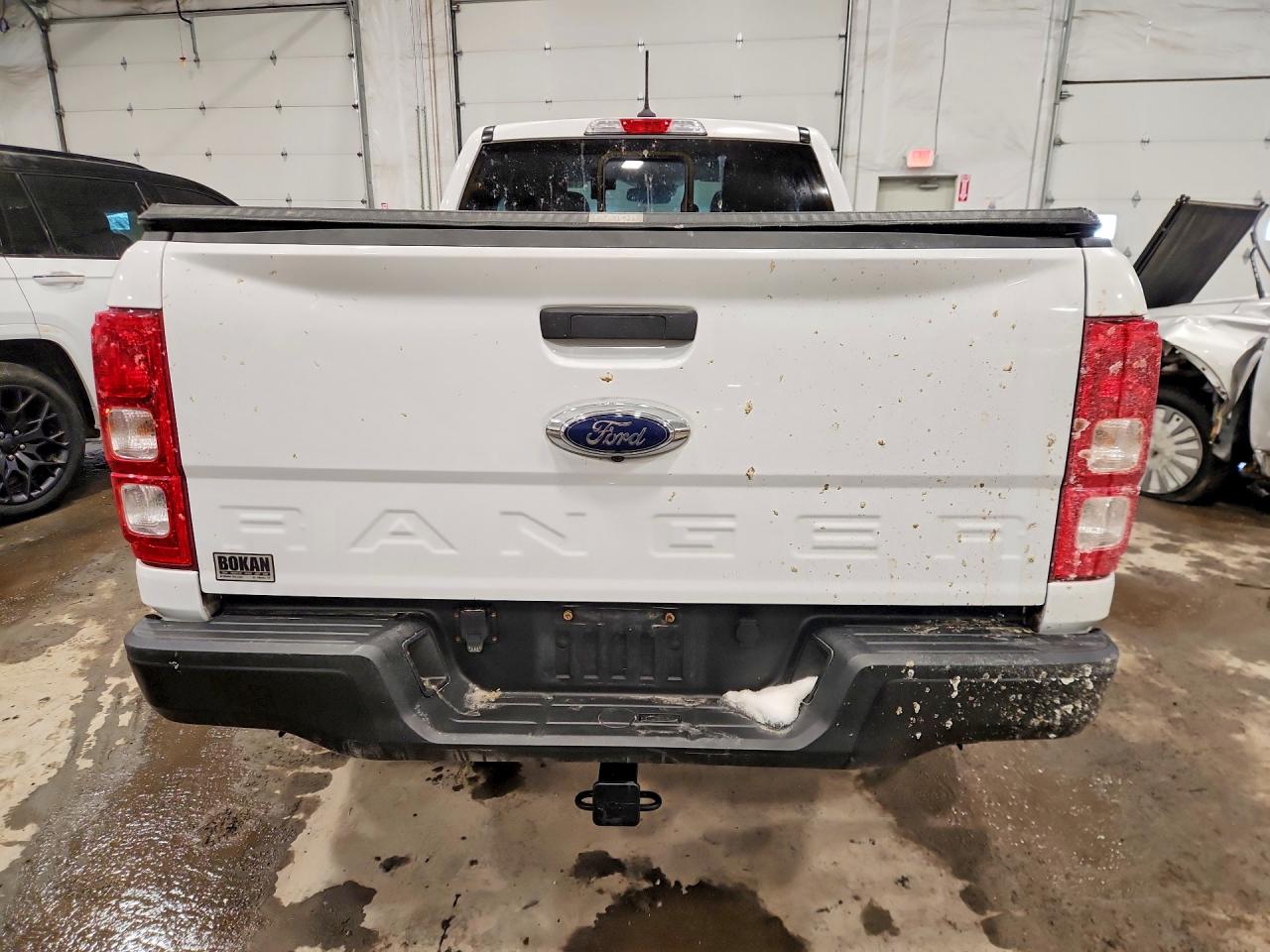 2022 Ford Ranger Xl White vin: 1FTER1FH2NLD00403