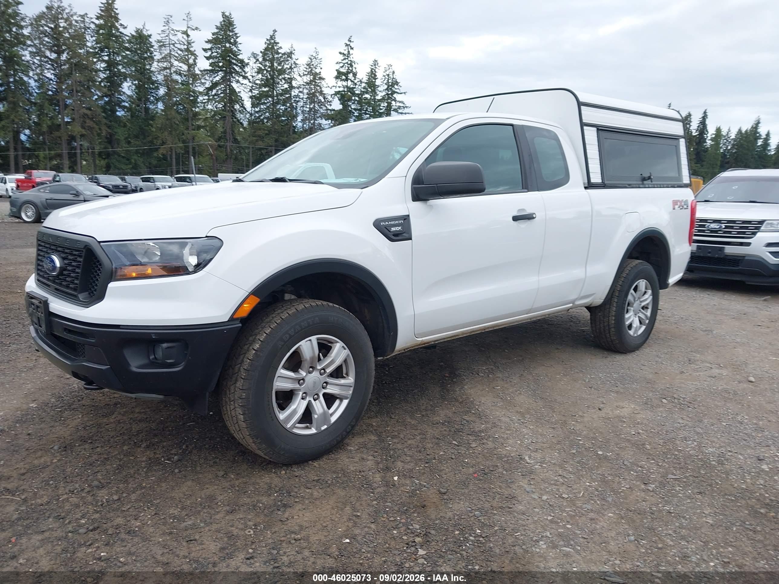 2019 Ford Ranger Xl White vin: 1FTER1FH5KLA80038