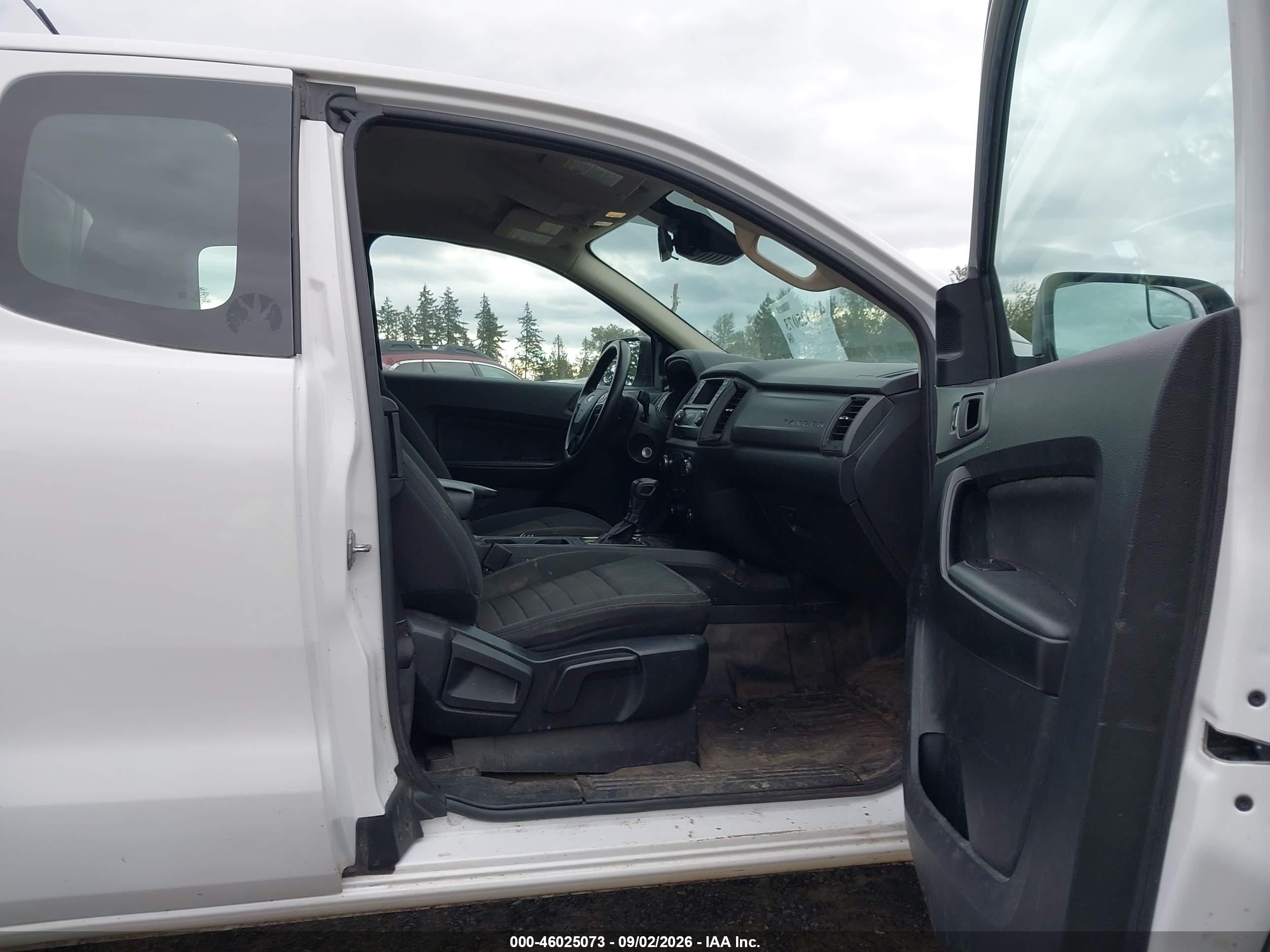 2019 Ford Ranger Xl White vin: 1FTER1FH5KLA80038
