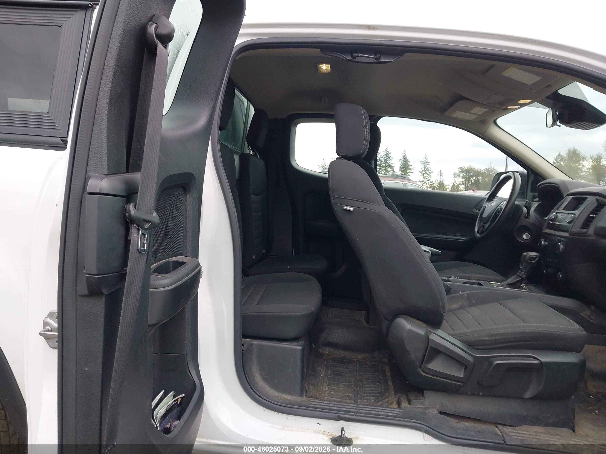 2019 Ford Ranger Xl White vin: 1FTER1FH5KLA80038