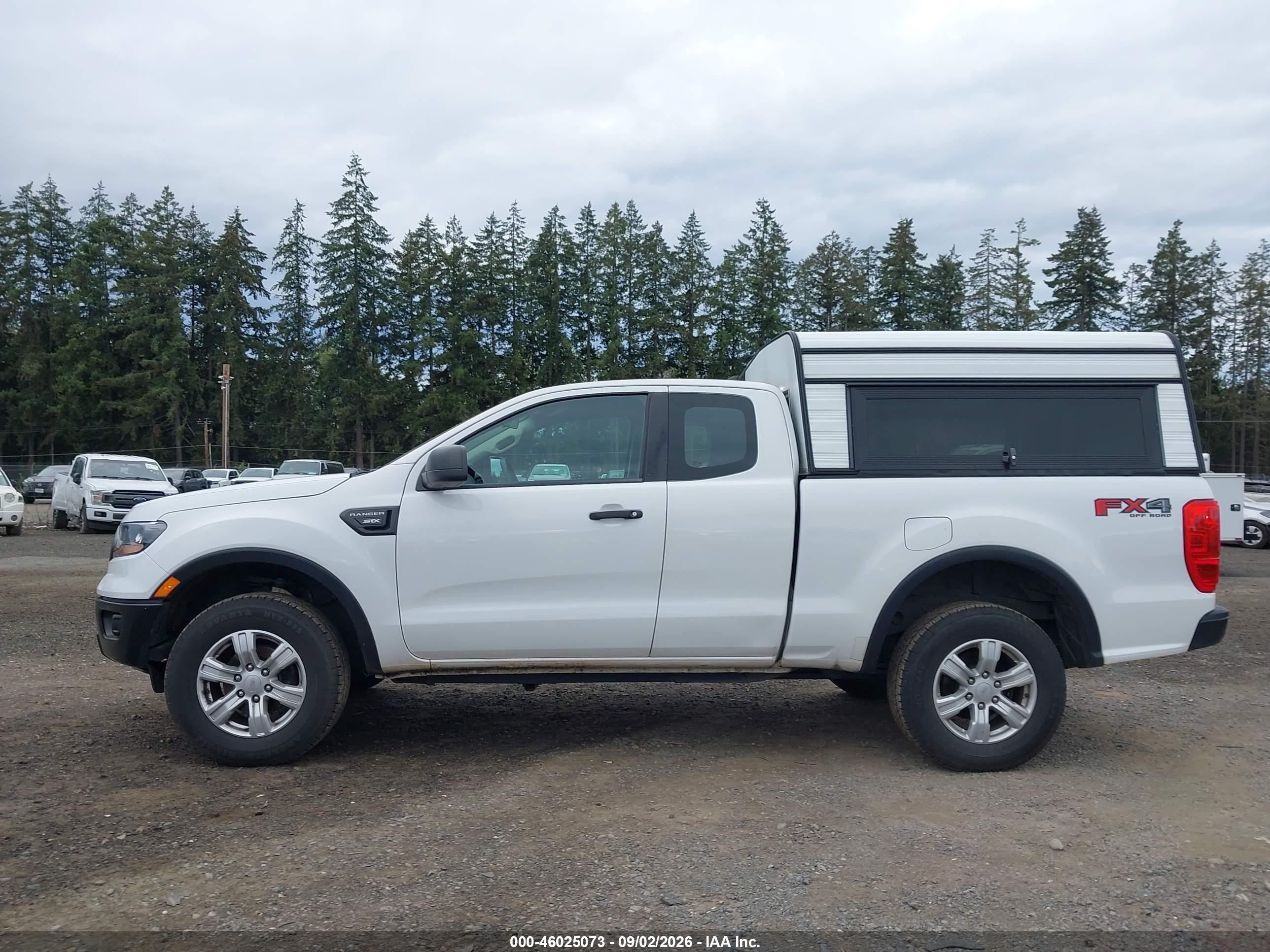 2019 Ford Ranger Xl White vin: 1FTER1FH5KLA80038