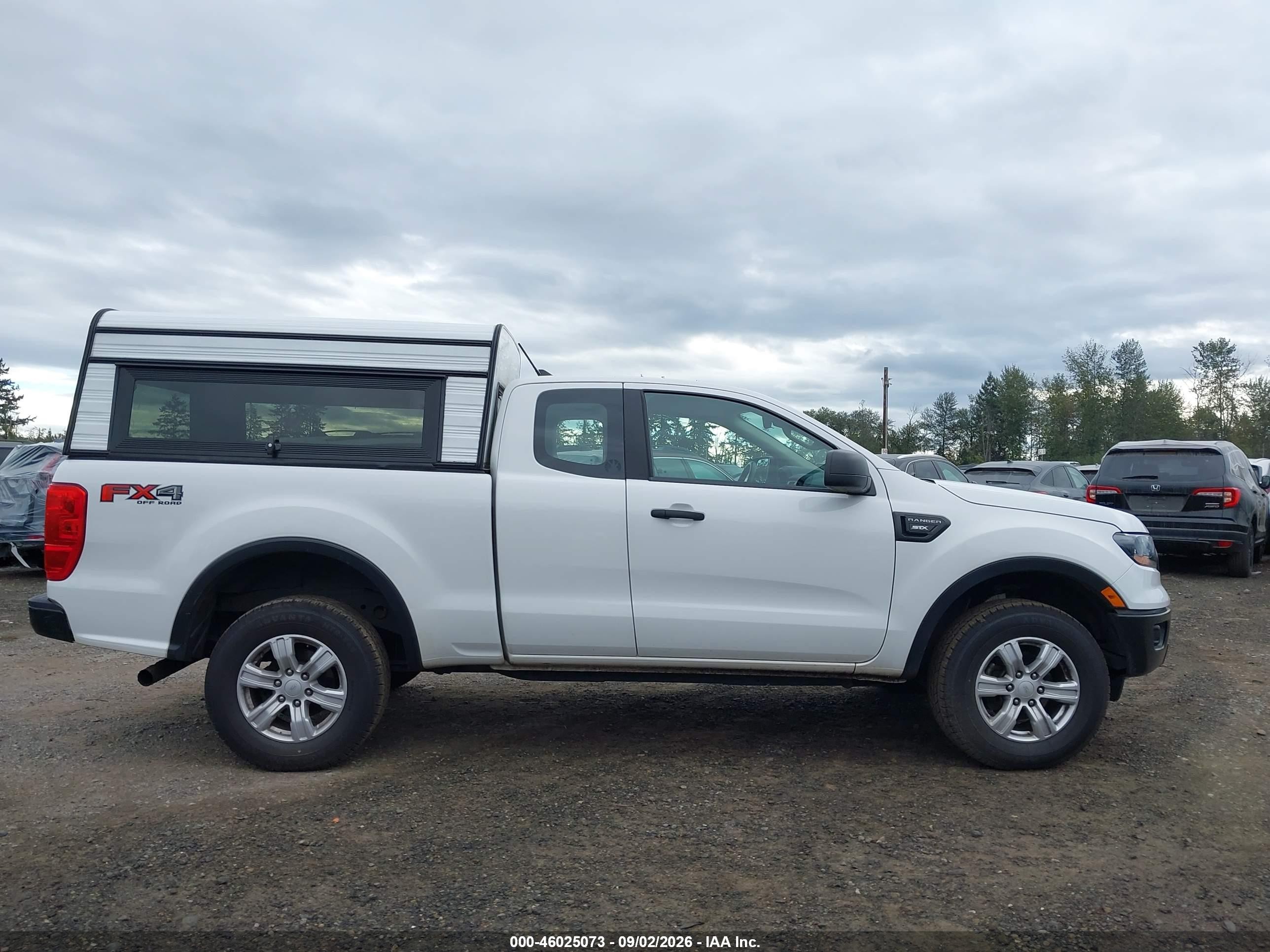 2019 Ford Ranger Xl White vin: 1FTER1FH5KLA80038