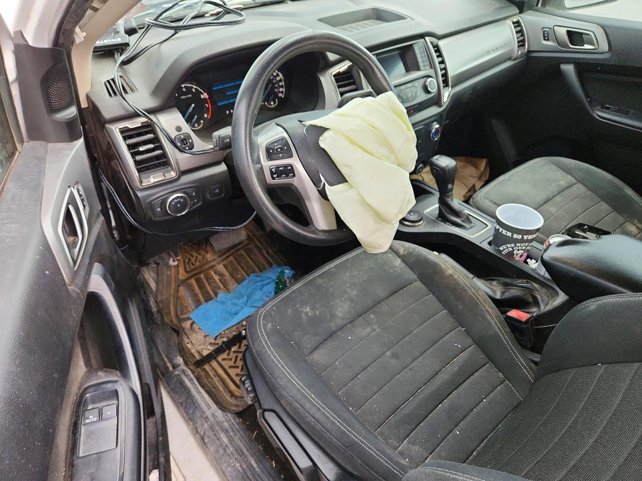 2019 Ford Ranger Xl White vin: 1FTER1FH7KLA09410