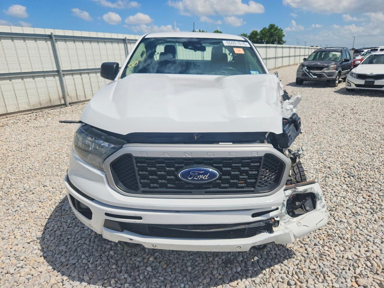 2019 Ford Ranger Xl White vin: 1FTER1FH7KLA09410