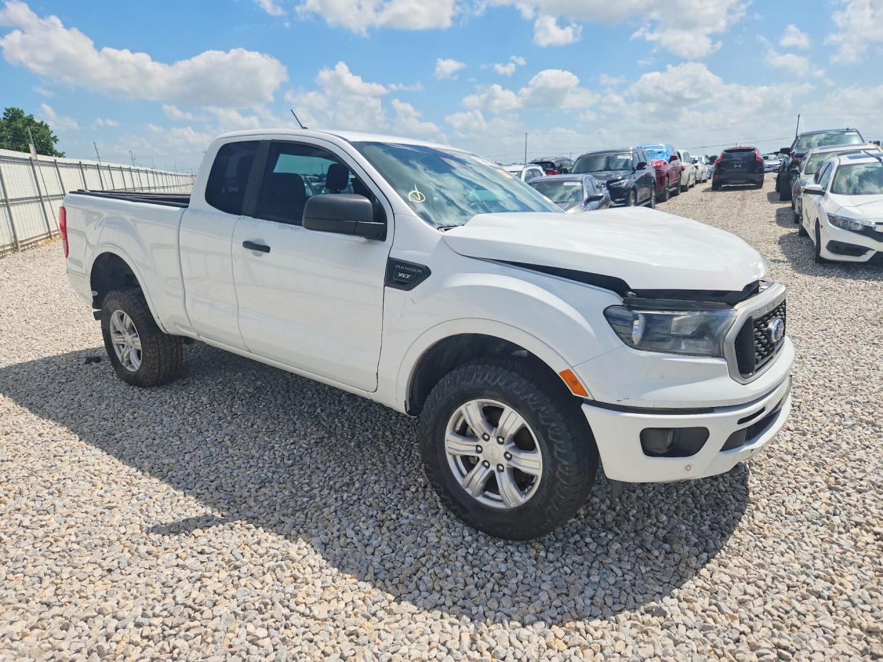 2019 Ford Ranger Xl White vin: 1FTER1FH7KLA09410
