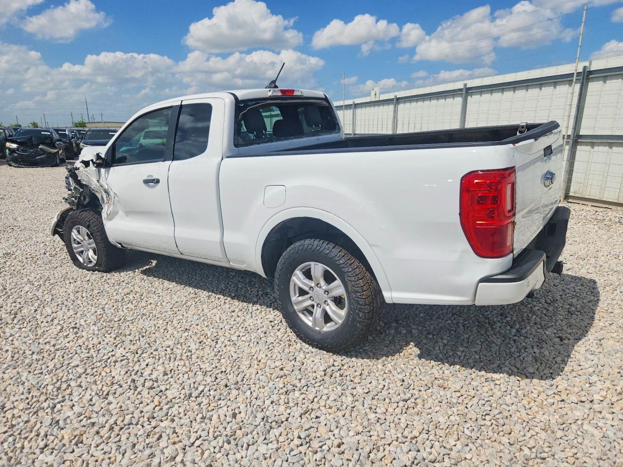 2019 Ford Ranger Xl White vin: 1FTER1FH7KLA09410