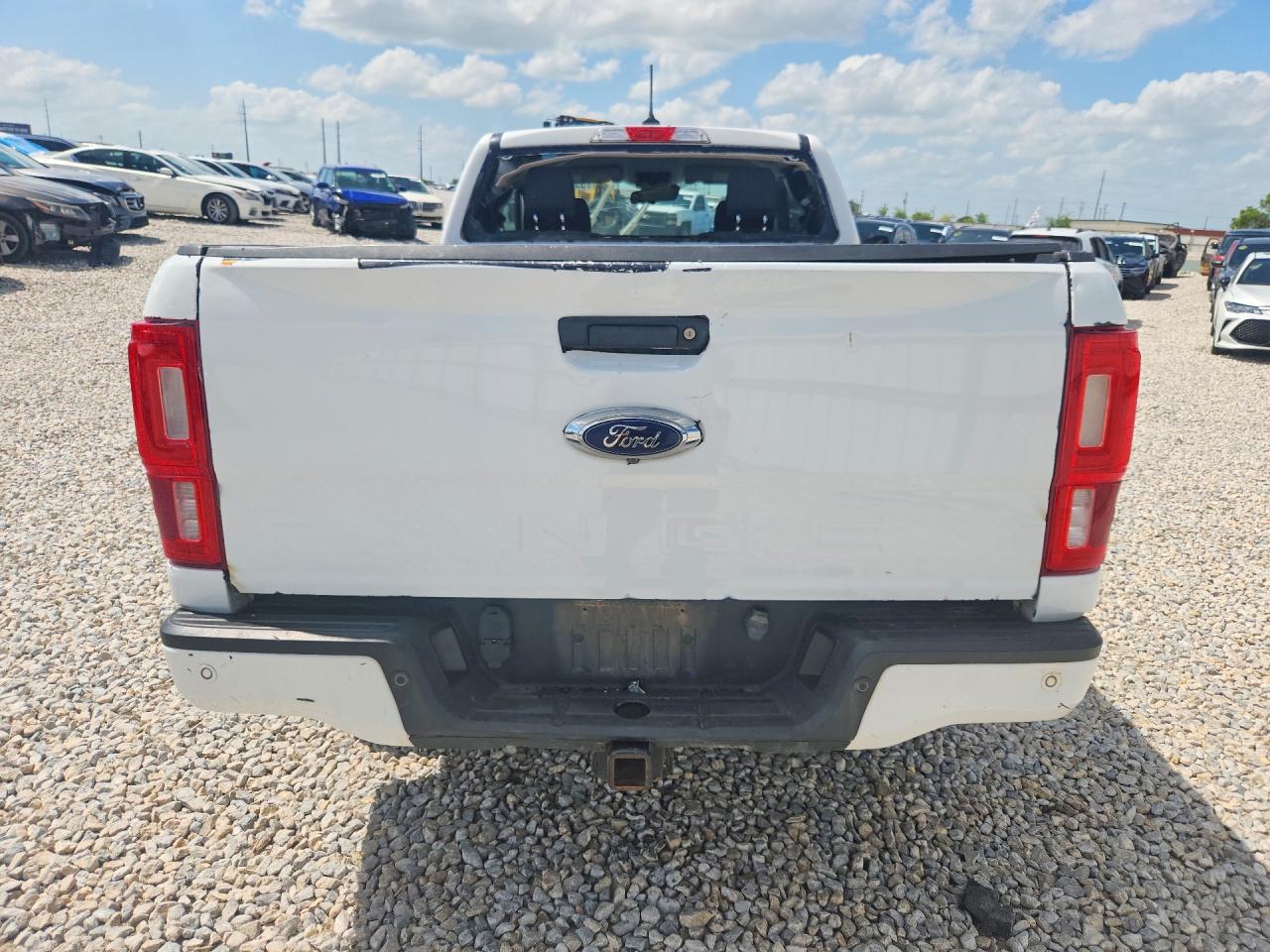 2019 Ford Ranger Xl White vin: 1FTER1FH7KLA09410