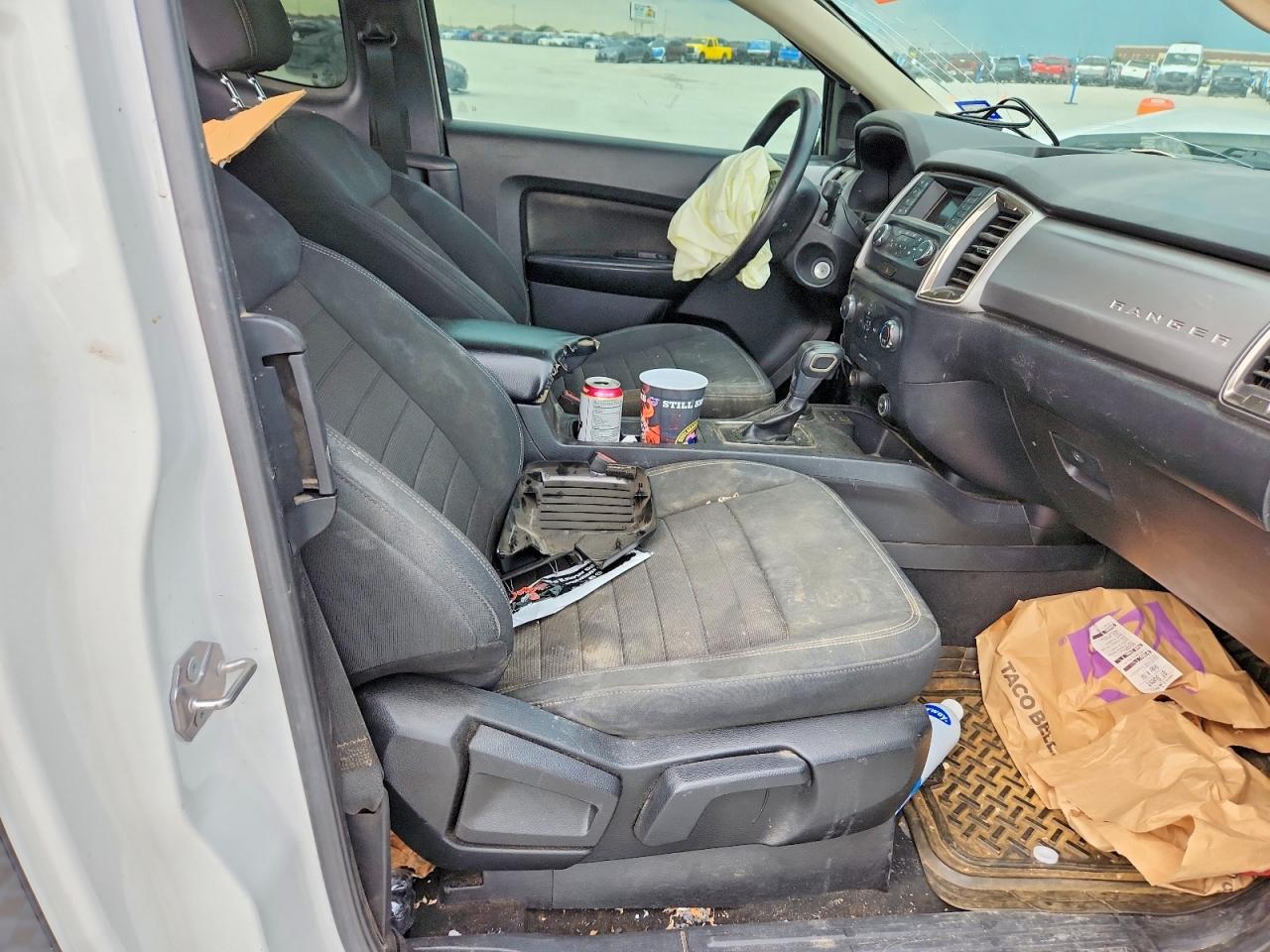 2019 Ford Ranger Xl White vin: 1FTER1FH7KLA09410