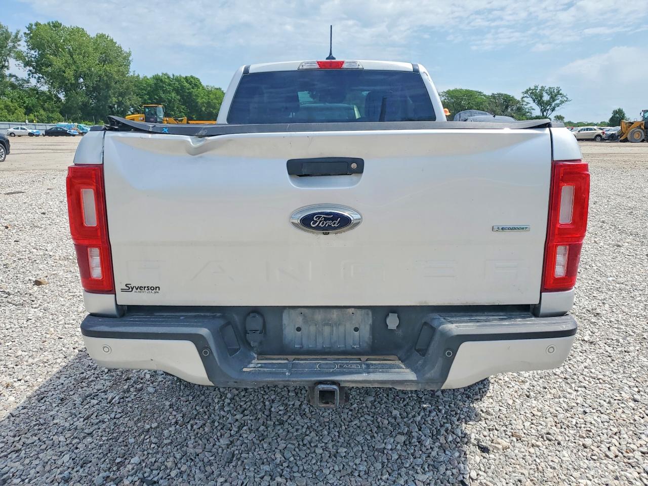 2019 Ford Ranger Xl Silver vin: 1FTER1FH7KLA49552