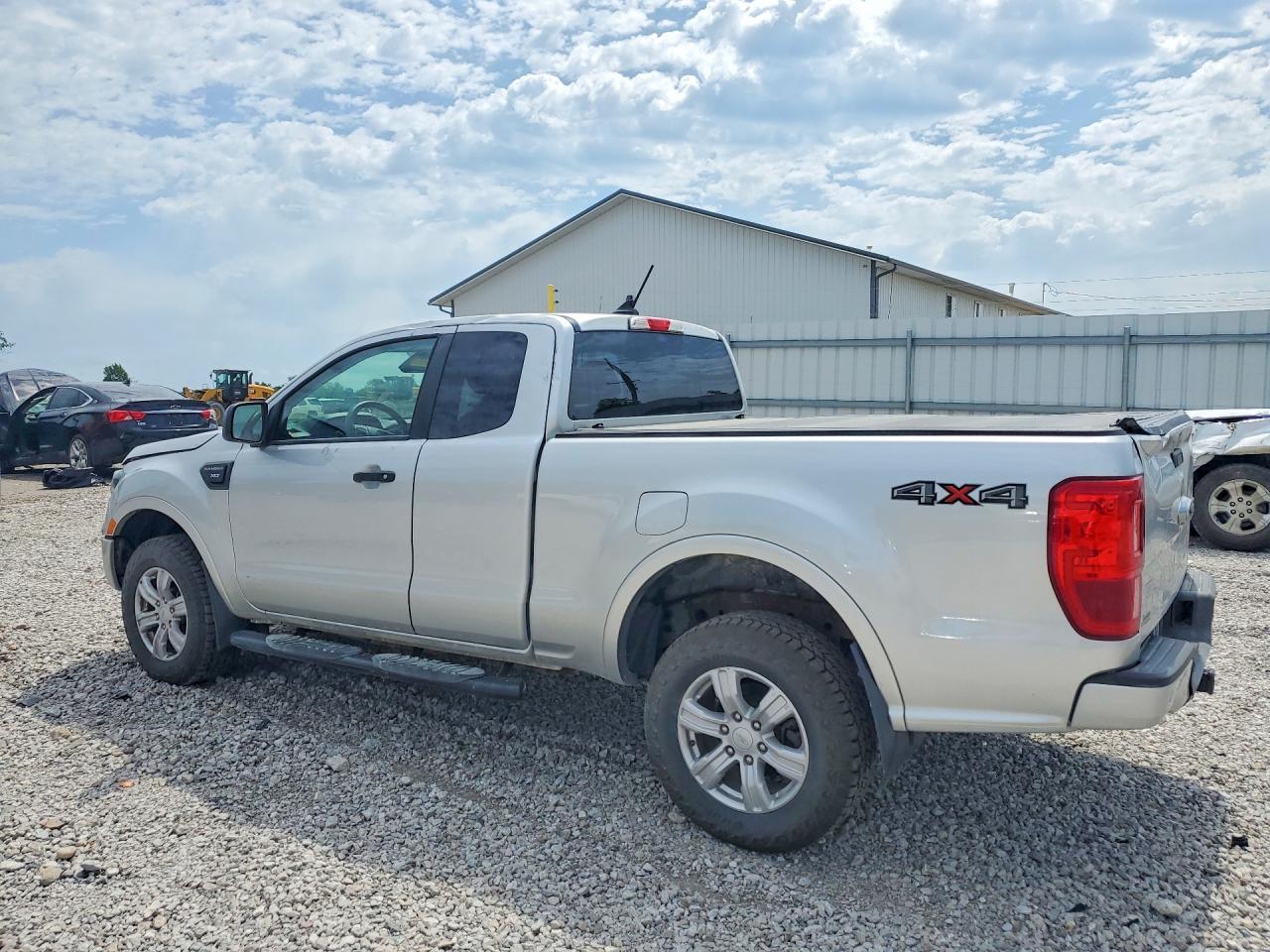 2019 Ford Ranger Xl Silver vin: 1FTER1FH7KLA49552
