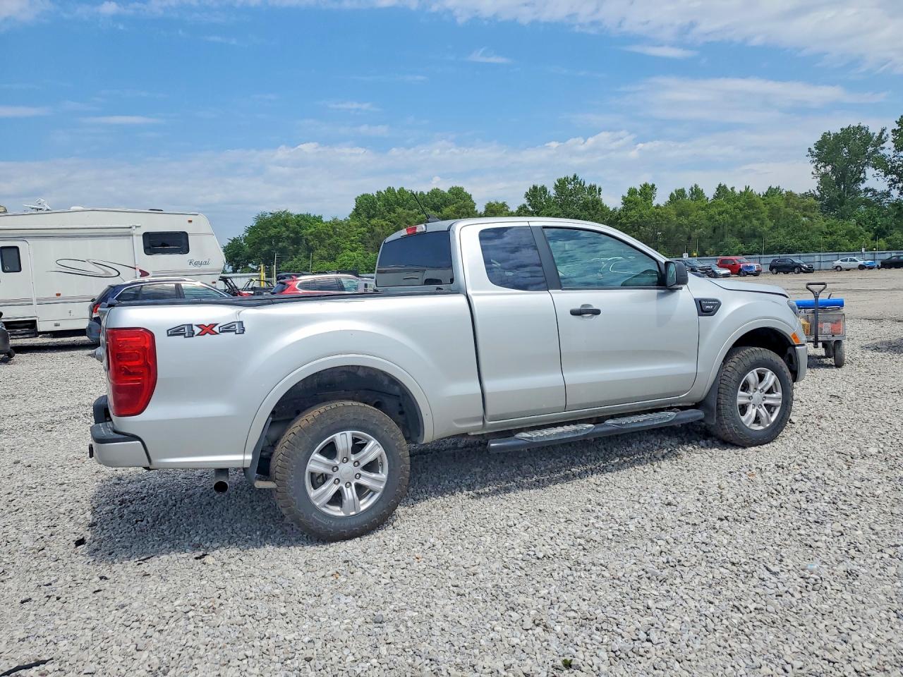 2019 Ford Ranger Xl Silver vin: 1FTER1FH7KLA49552