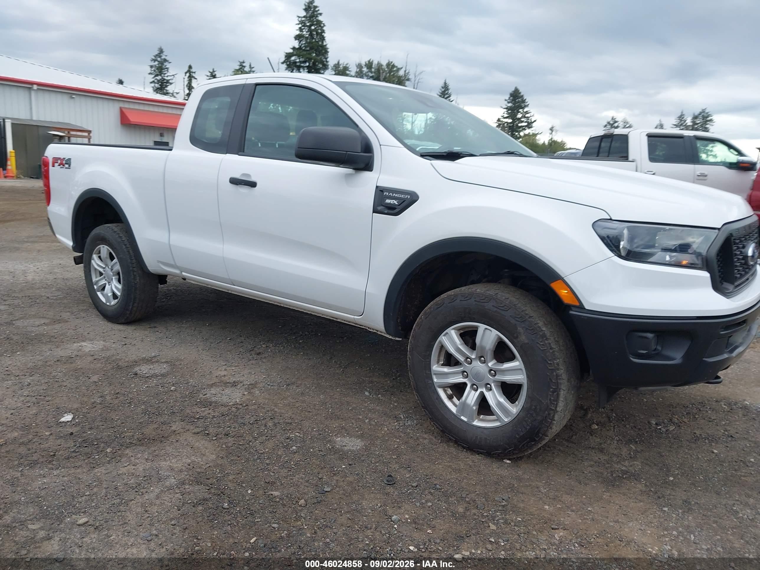 2021 Ford Ranger Xl Белый vin: 1FTER1FH7MLD41222
