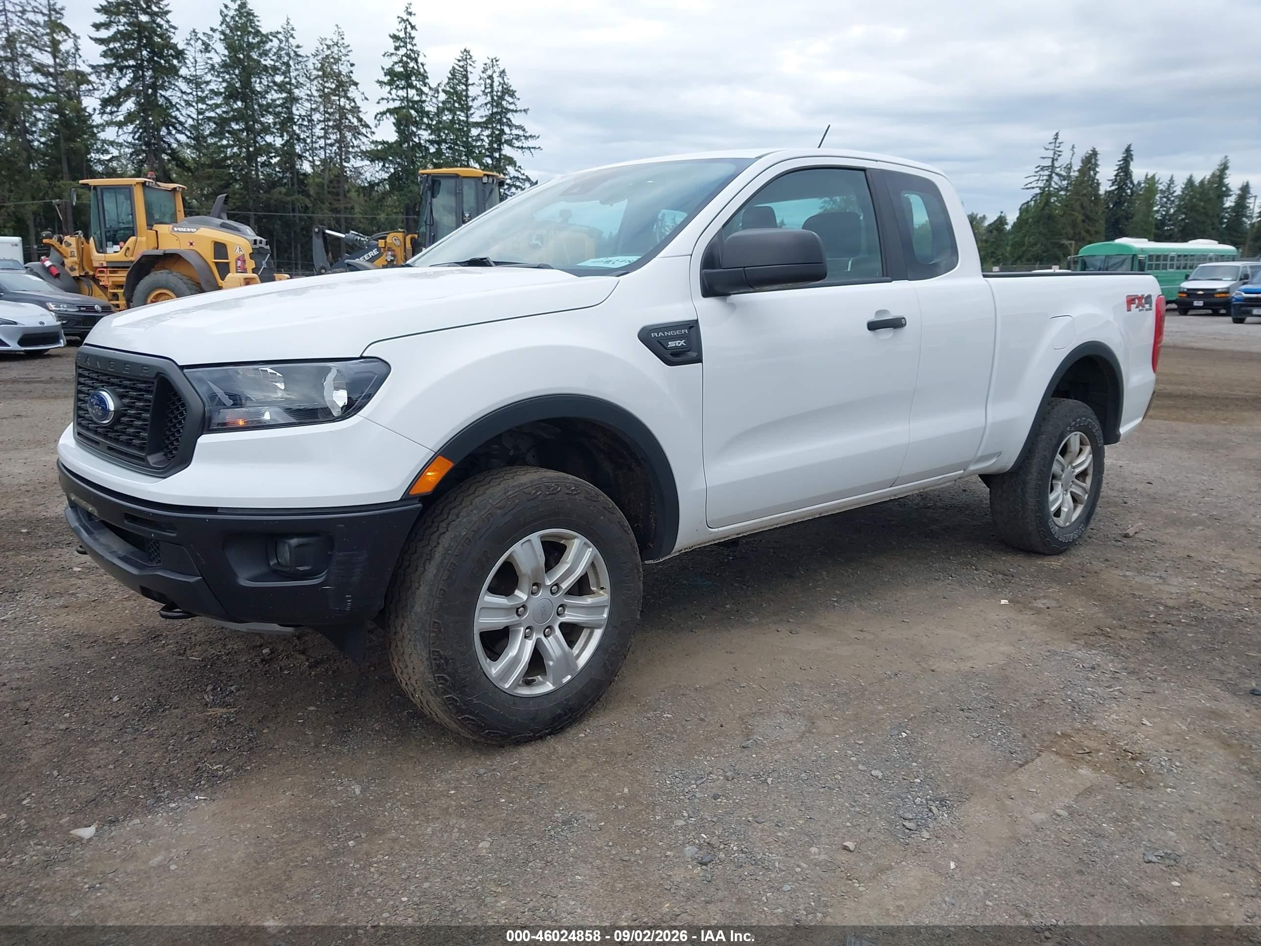 2021 Ford Ranger Xl White vin: 1FTER1FH7MLD41222