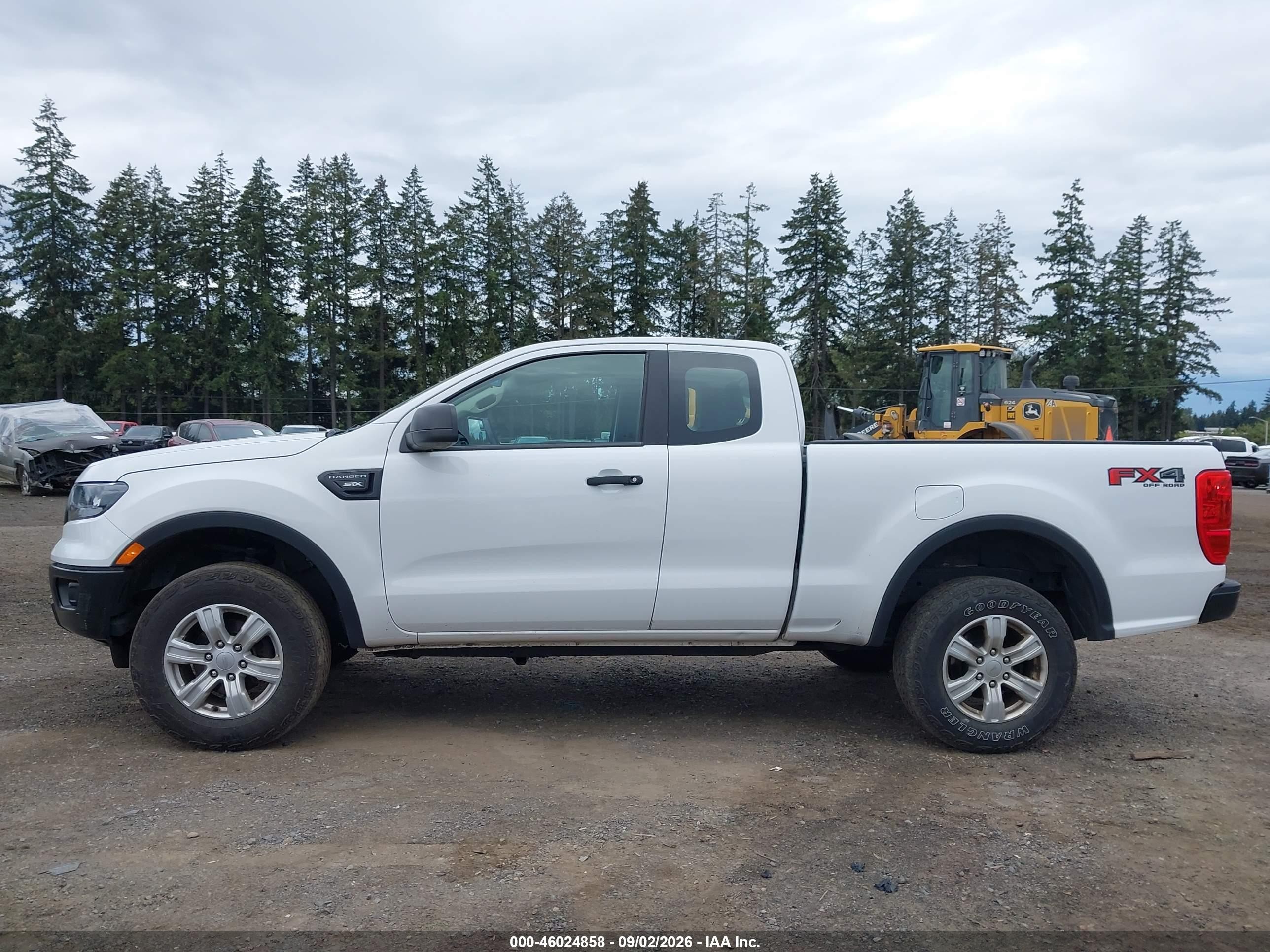 2021 Ford Ranger Xl White vin: 1FTER1FH7MLD41222
