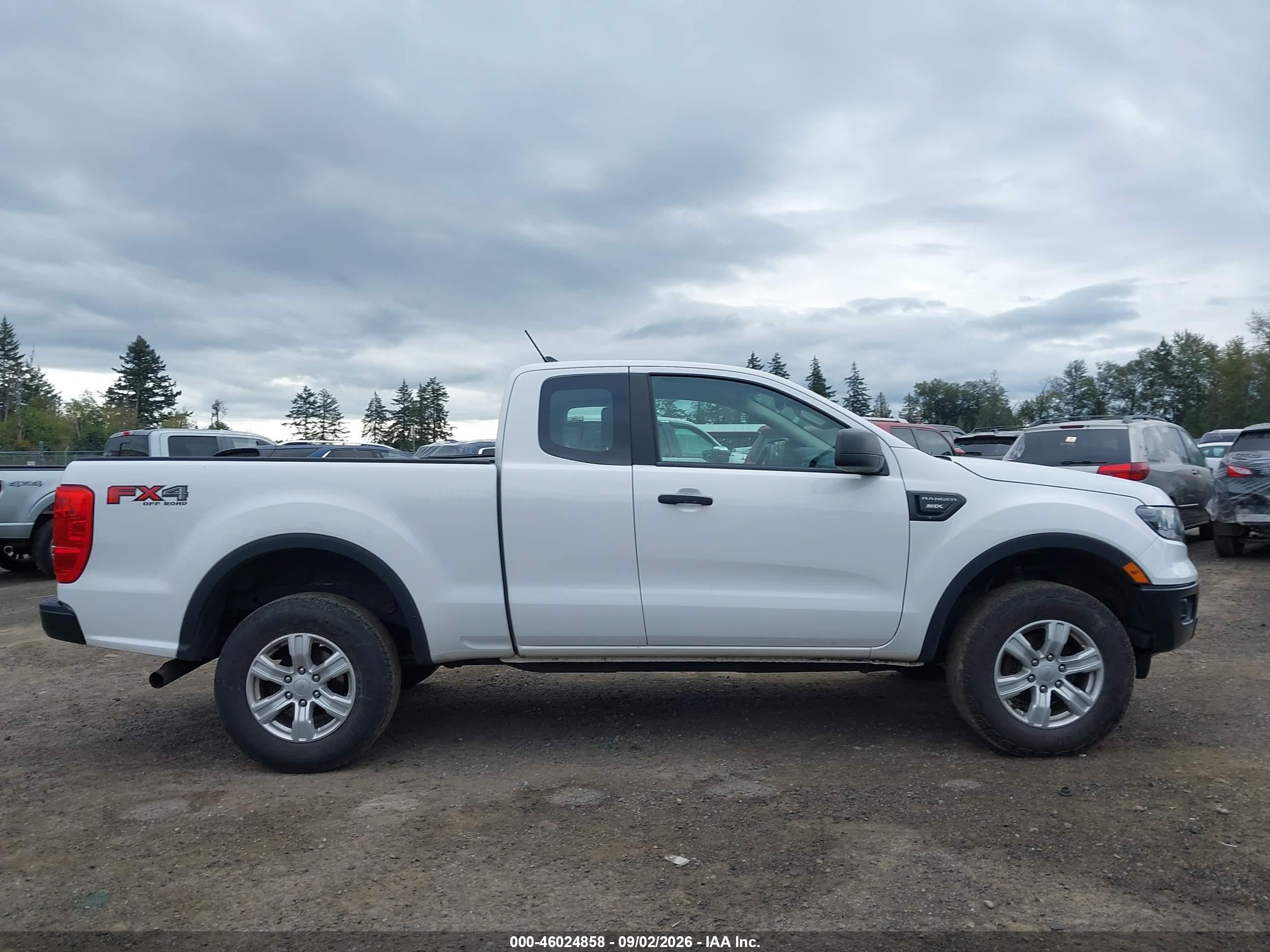 2021 Ford Ranger Xl White vin: 1FTER1FH7MLD41222