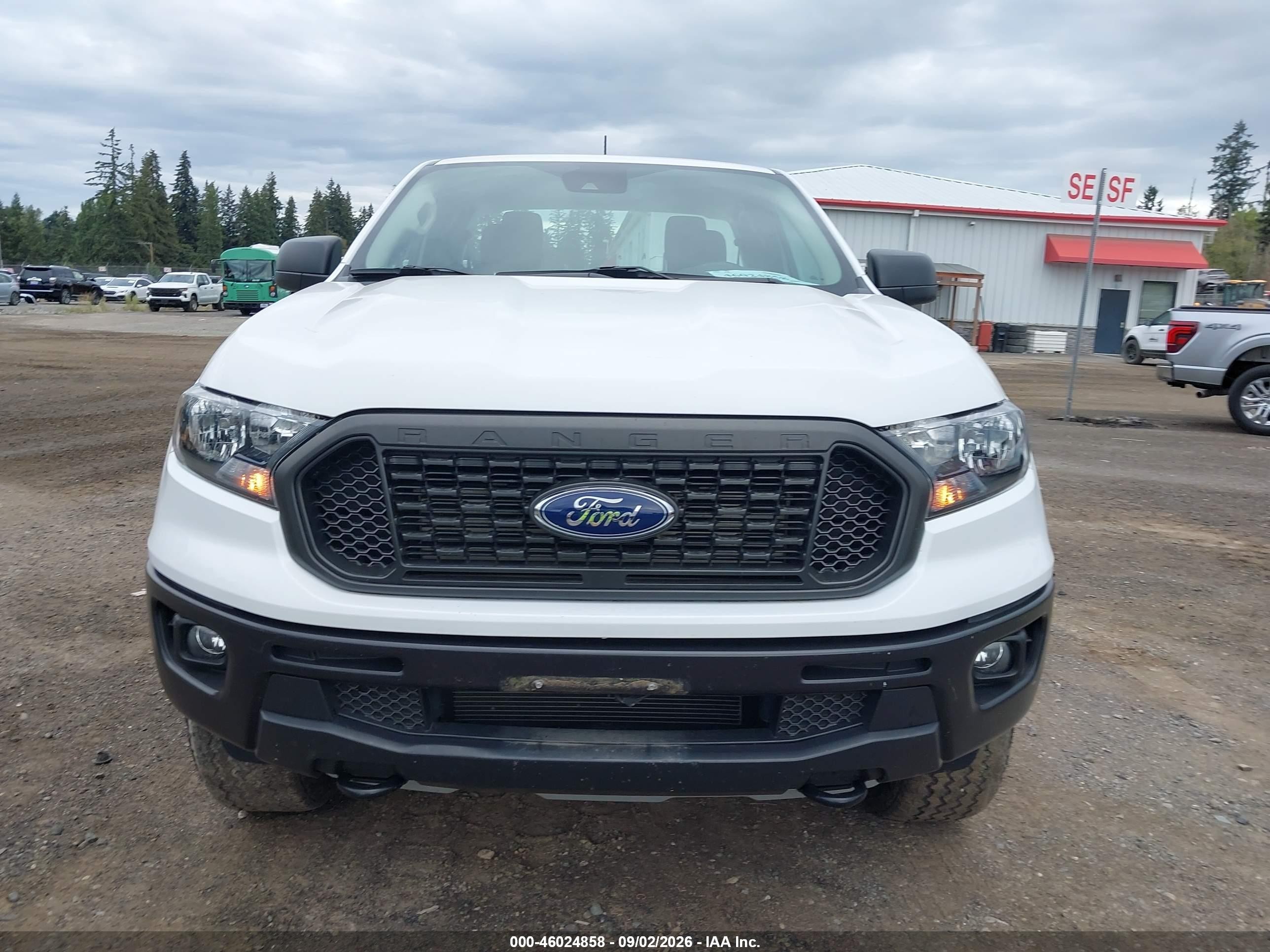 2021 Ford Ranger Xl White vin: 1FTER1FH7MLD41222