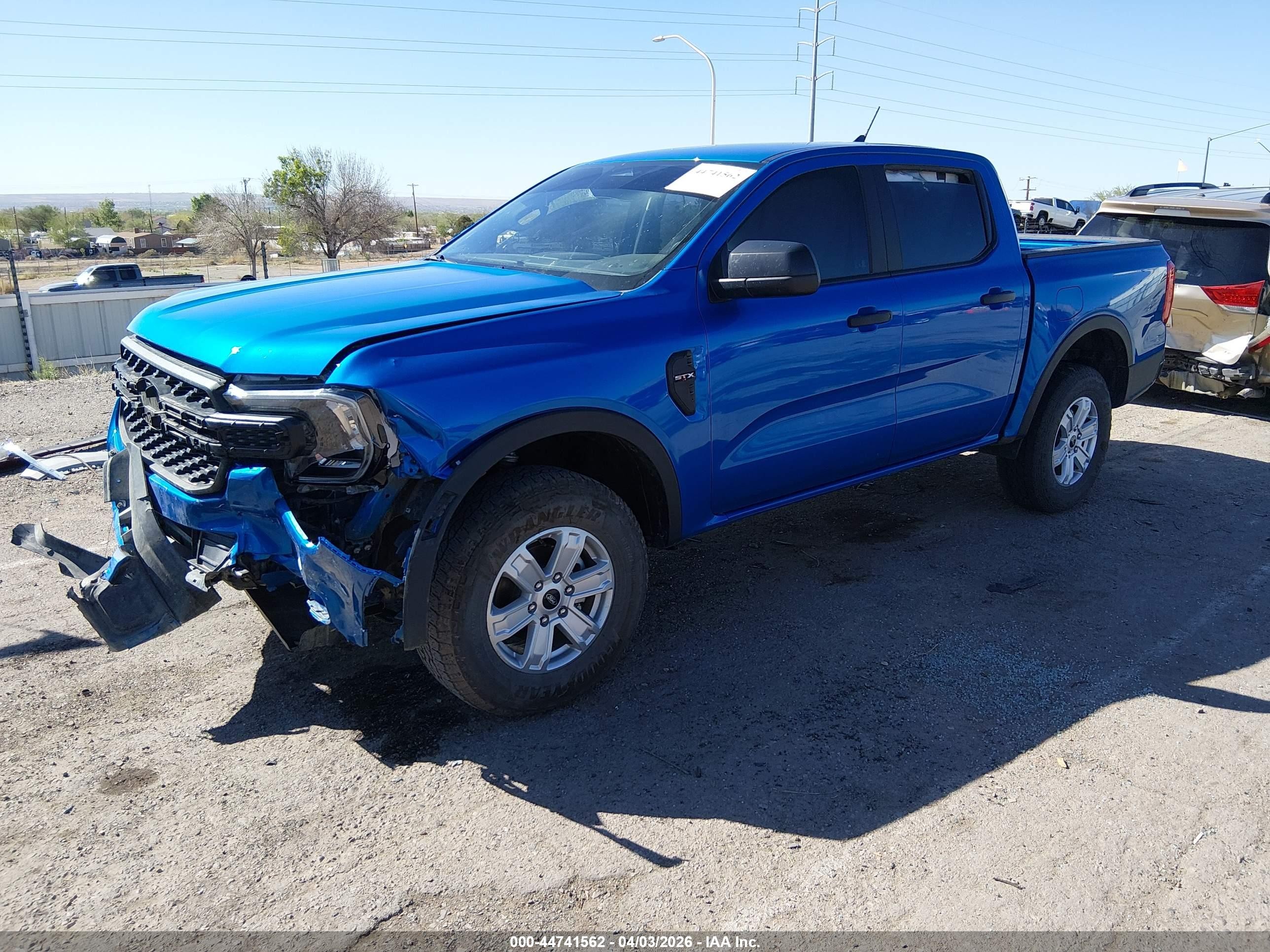 2025 Ford Ranger Xl Blue vin: 1FTER4BH2SLE29793