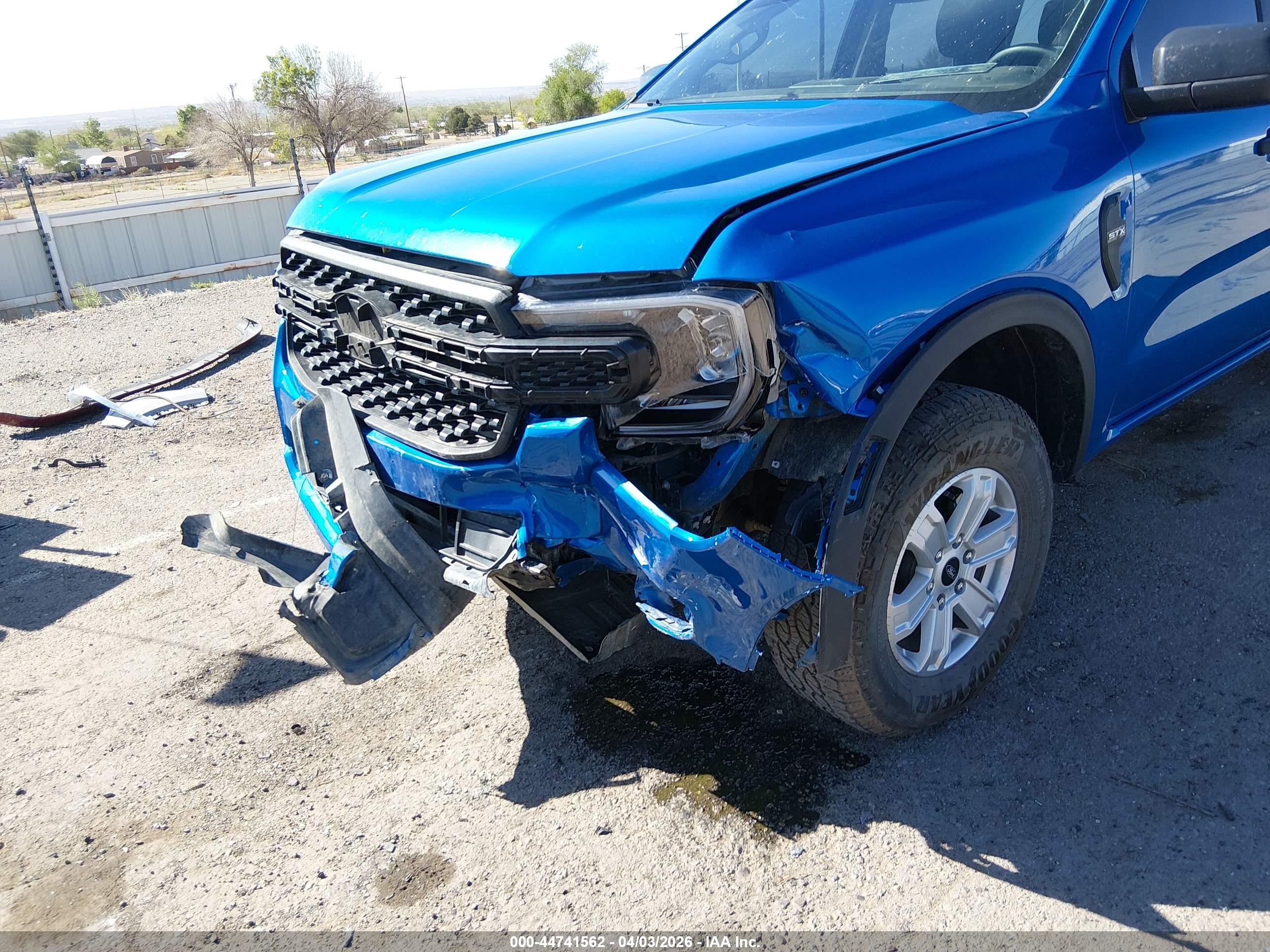 2025 Ford Ranger Xl Blue vin: 1FTER4BH2SLE29793