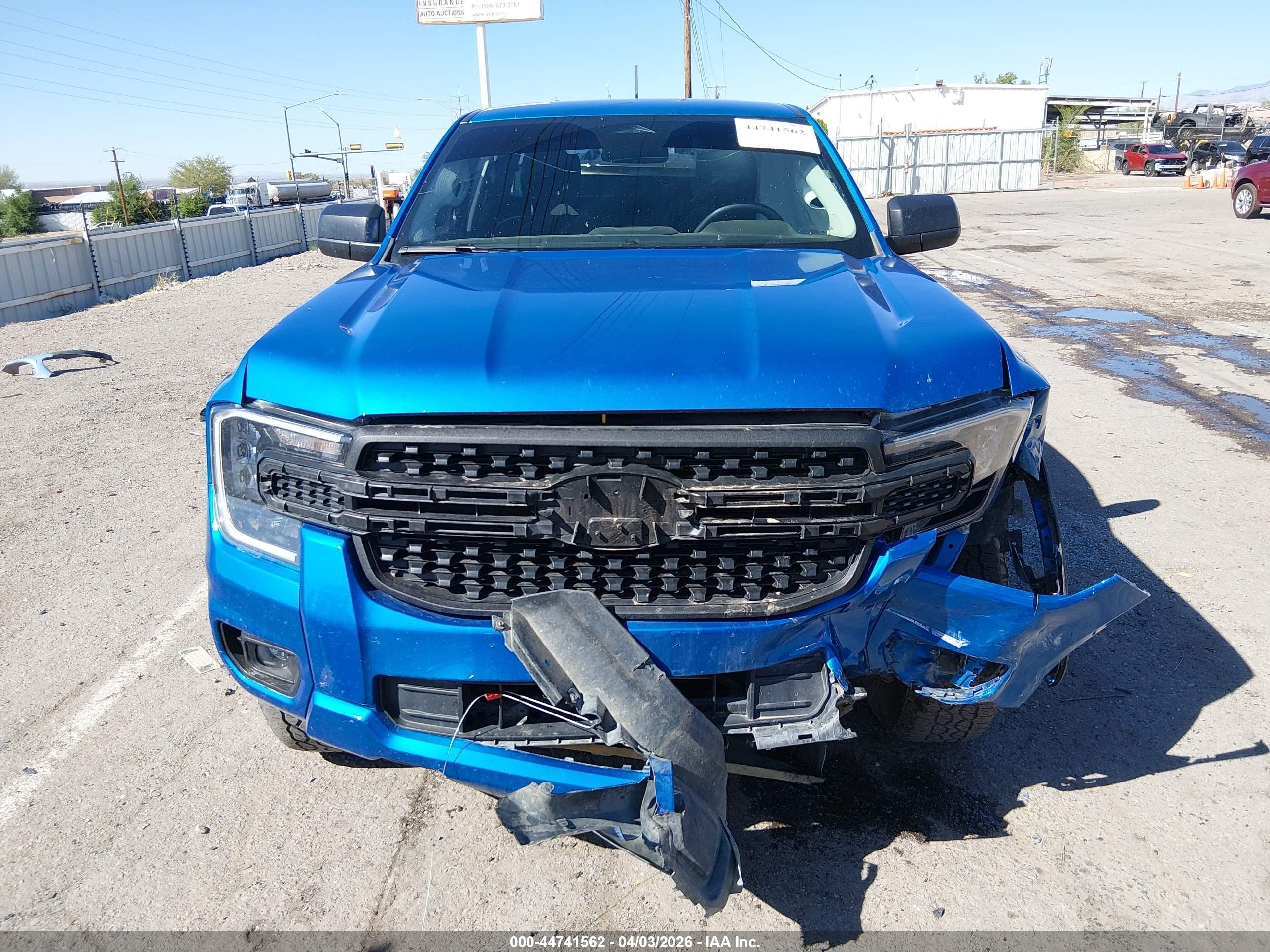 2025 Ford Ranger Xl Blue vin: 1FTER4BH2SLE29793