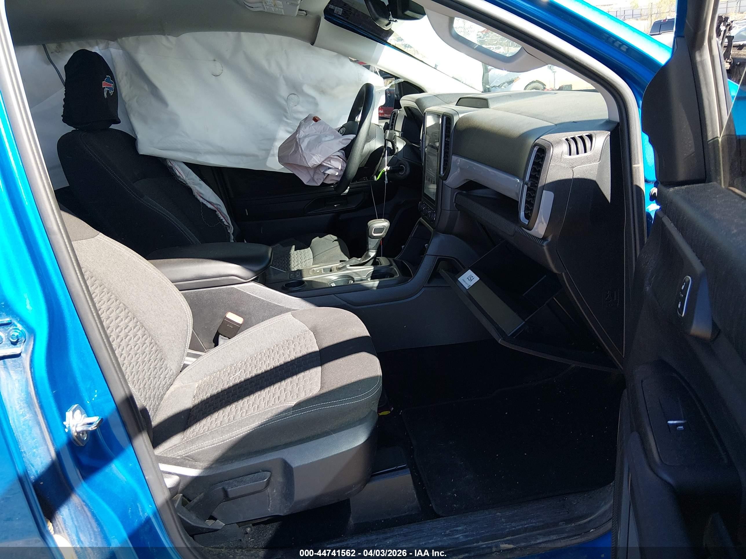 2025 Ford Ranger Xl Blue vin: 1FTER4BH2SLE29793