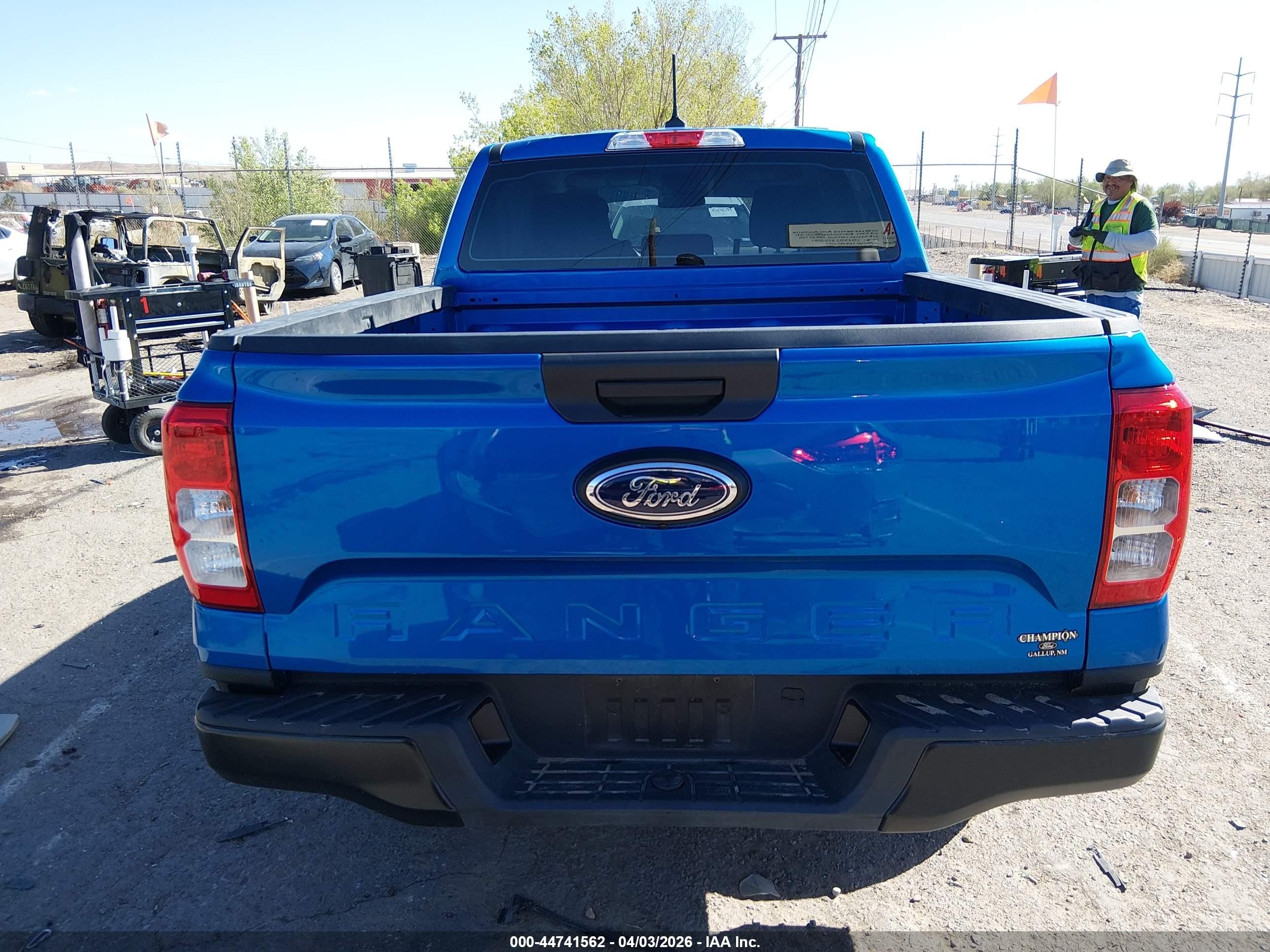 2025 Ford Ranger Xl Blue vin: 1FTER4BH2SLE29793