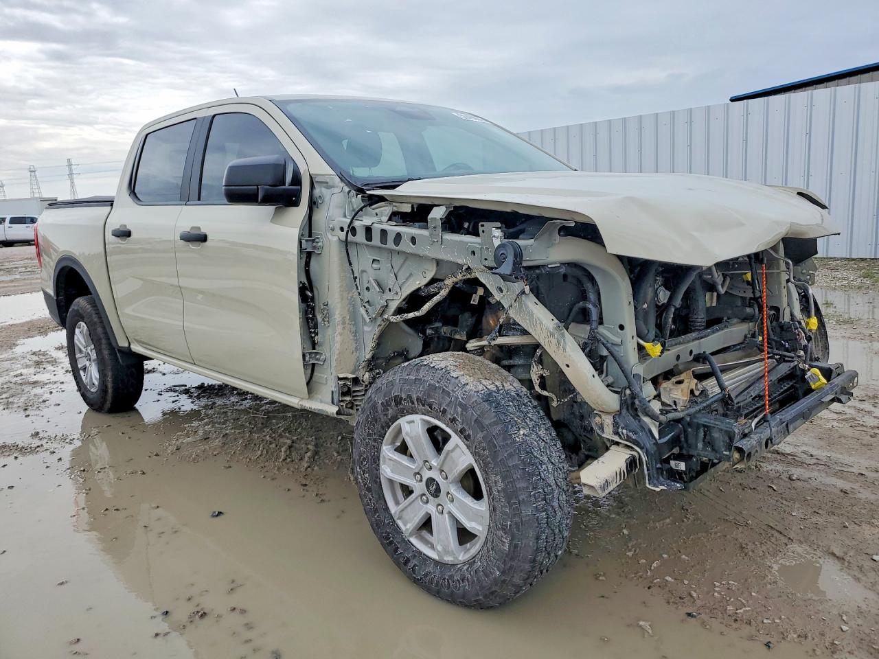 2025 Ford Ranger Xl Beige vin: 1FTER4BH8SLE63463