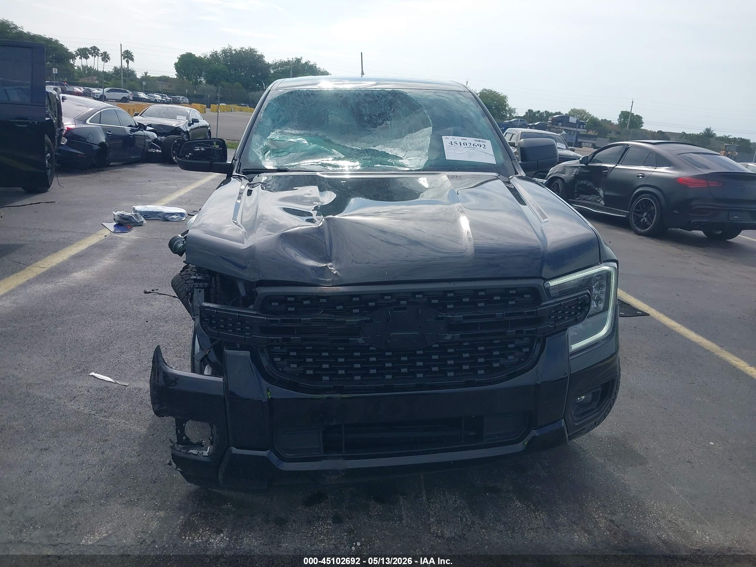 2025 Ford Ranger Xl Черный vin: 1FTER4BH9SLE61169