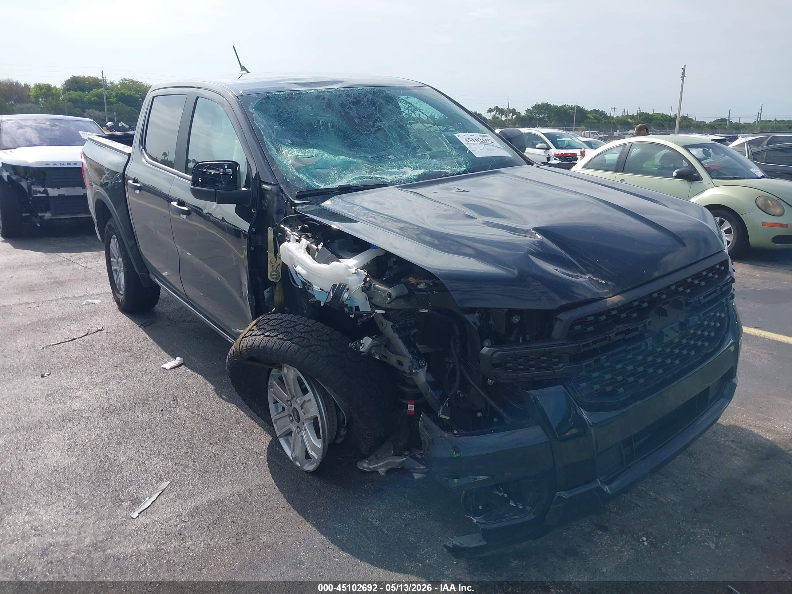 2025 Ford Ranger Xl Черный vin: 1FTER4BH9SLE61169
